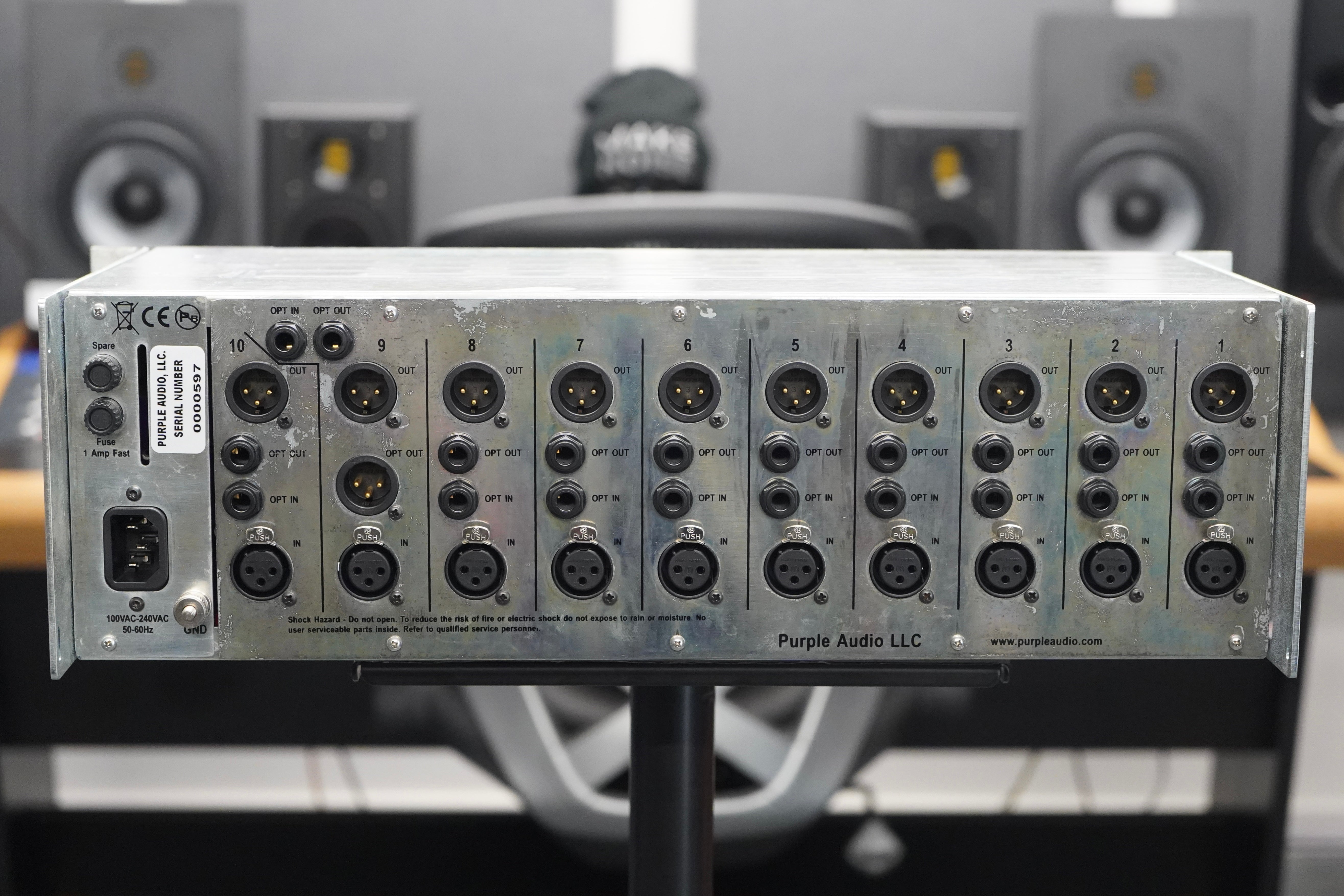 Purple Audio Sweet Ten 500 Series Chassis