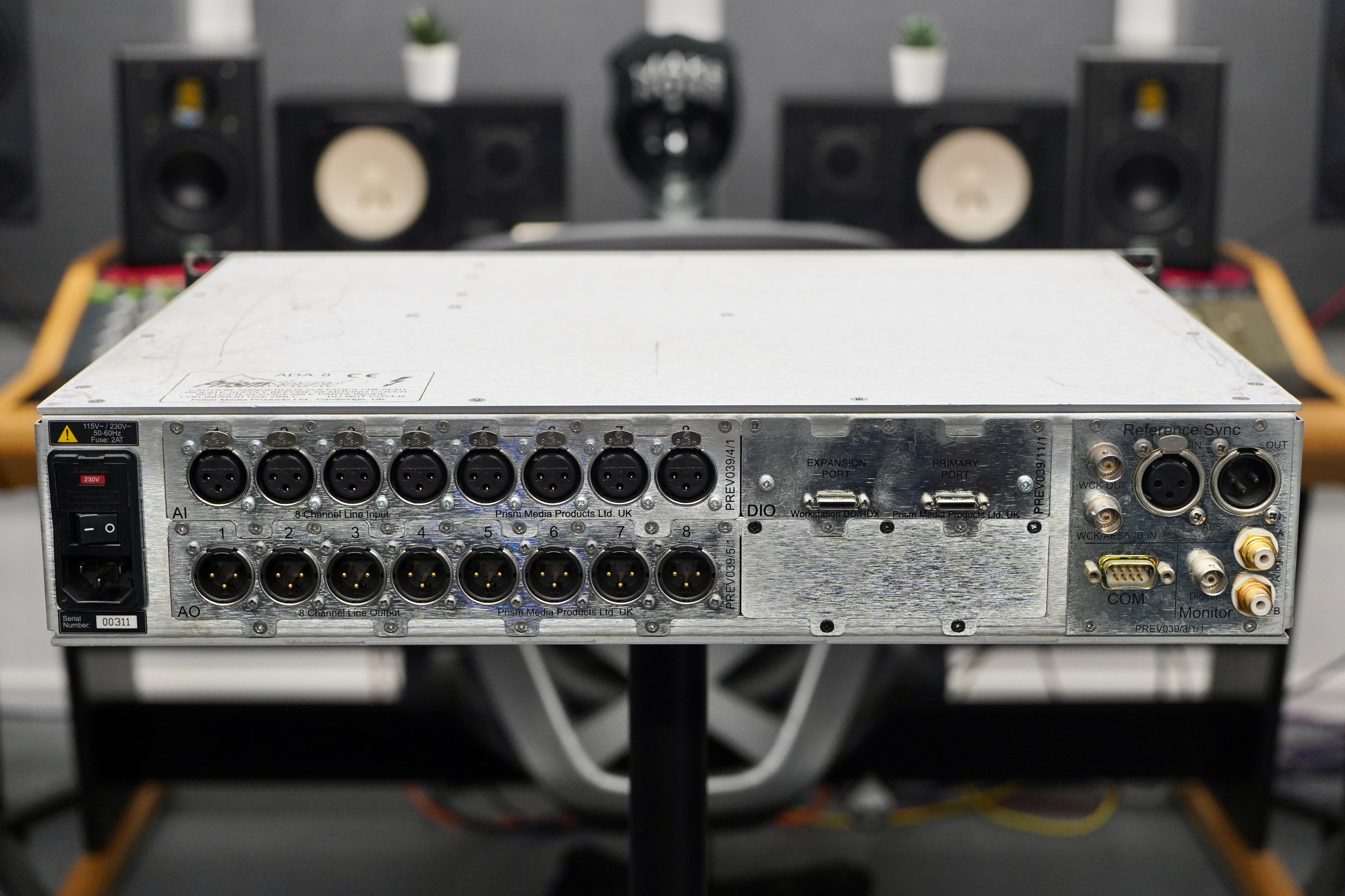 Prism Sound Dream ADA-8 Pro Tools HDX