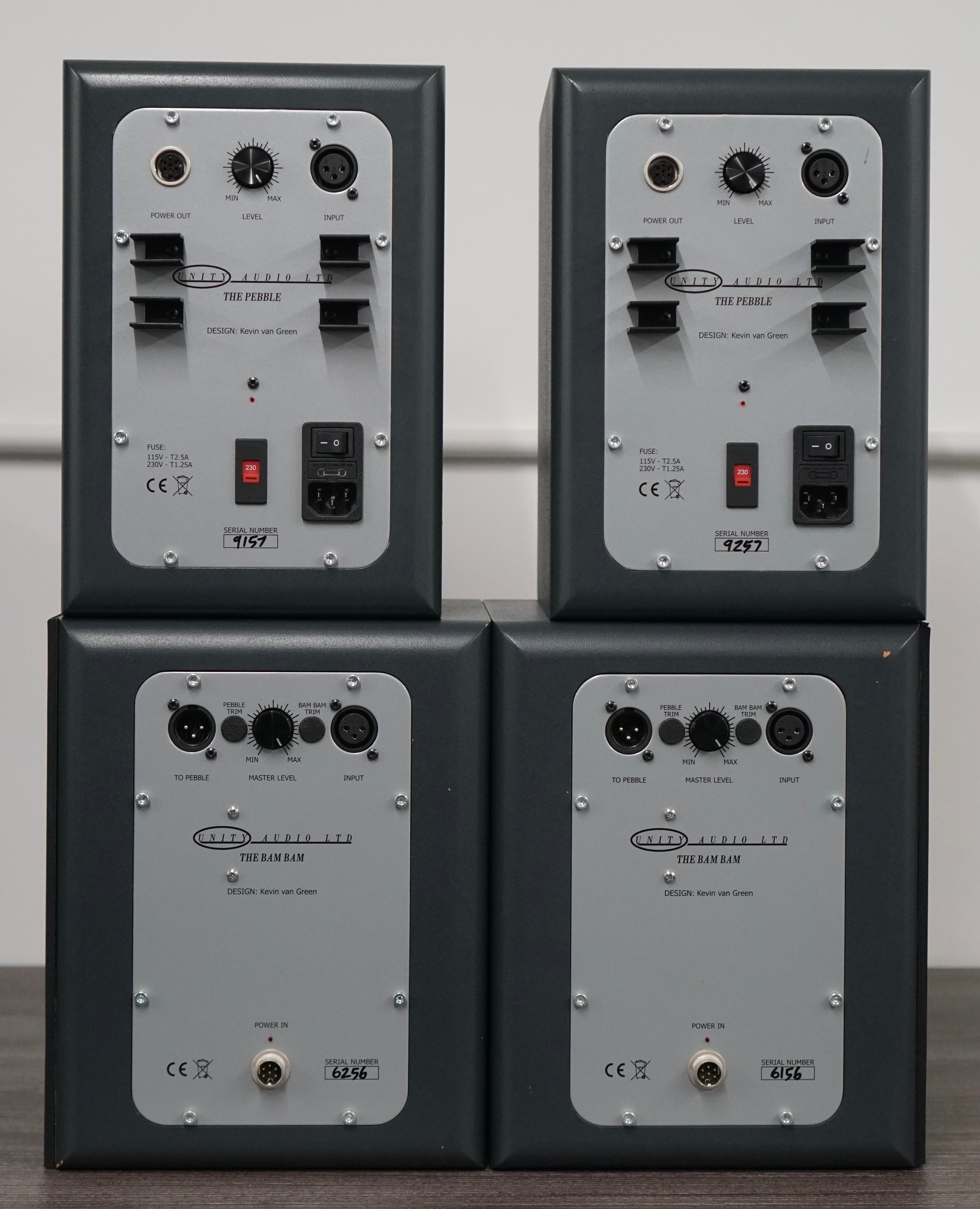 Unity Audio Pebble & Bam Bam (Pair)