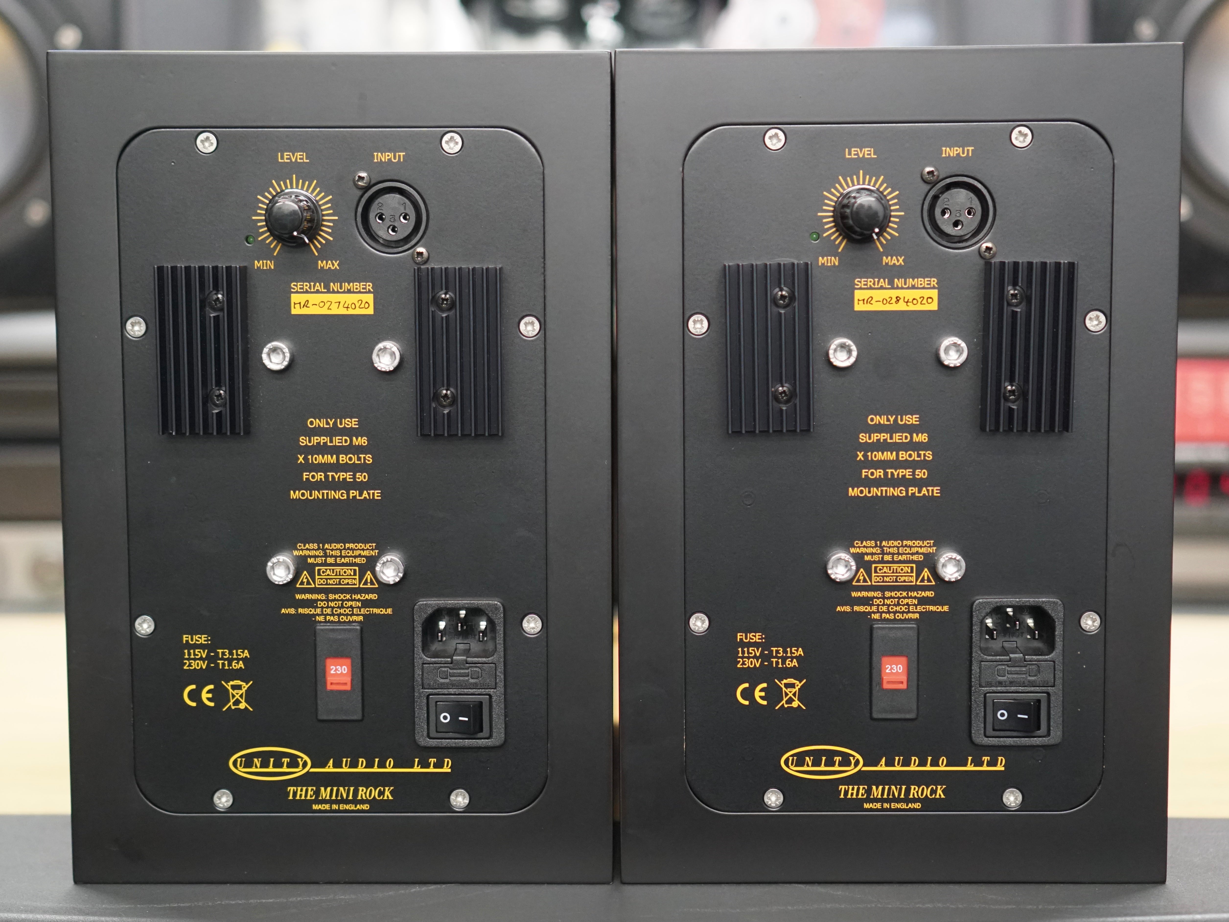 Unity Audio The Mini Rock (Pair)