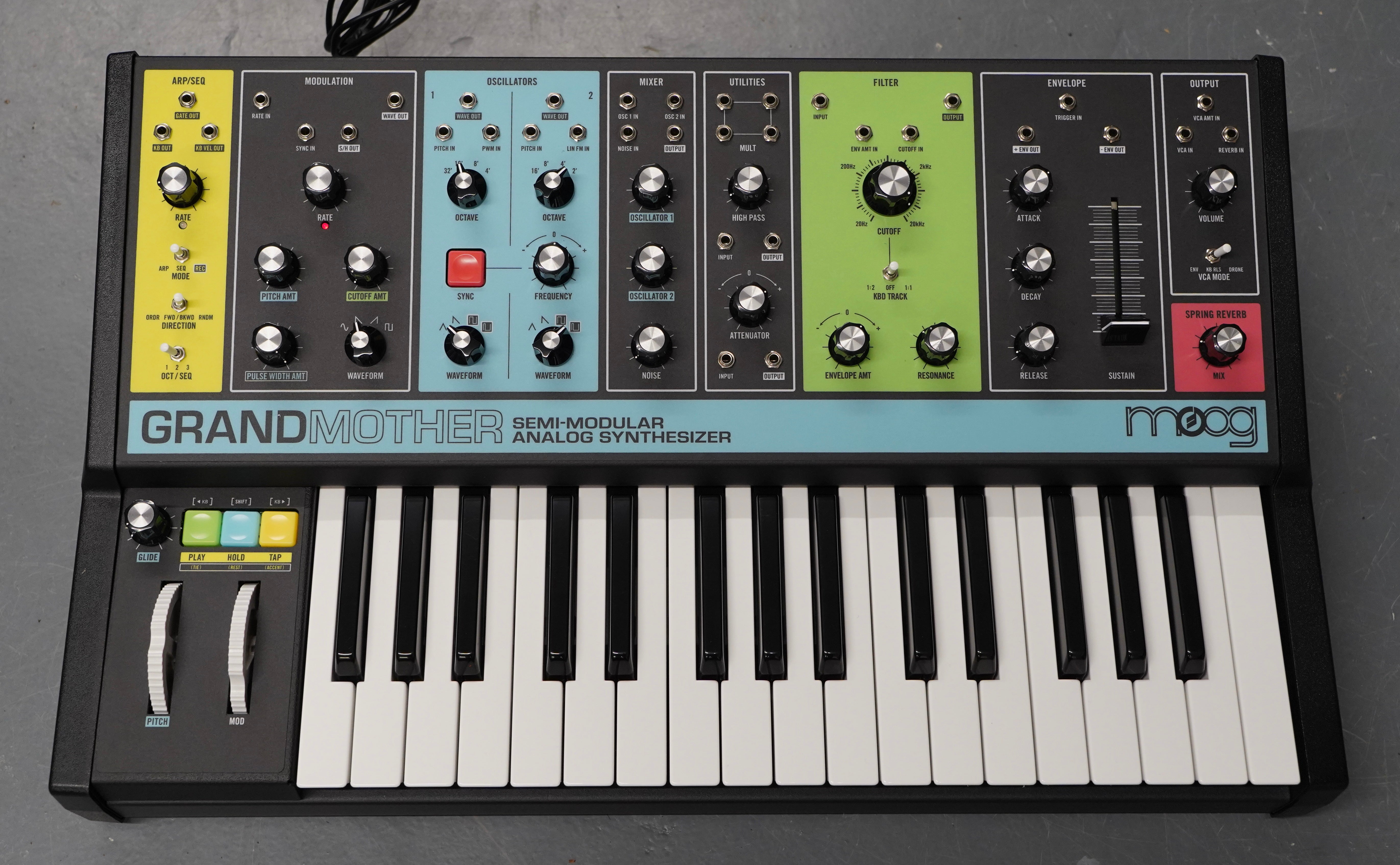 Moog Grandmother Semi-Modular Analog Synthesizer