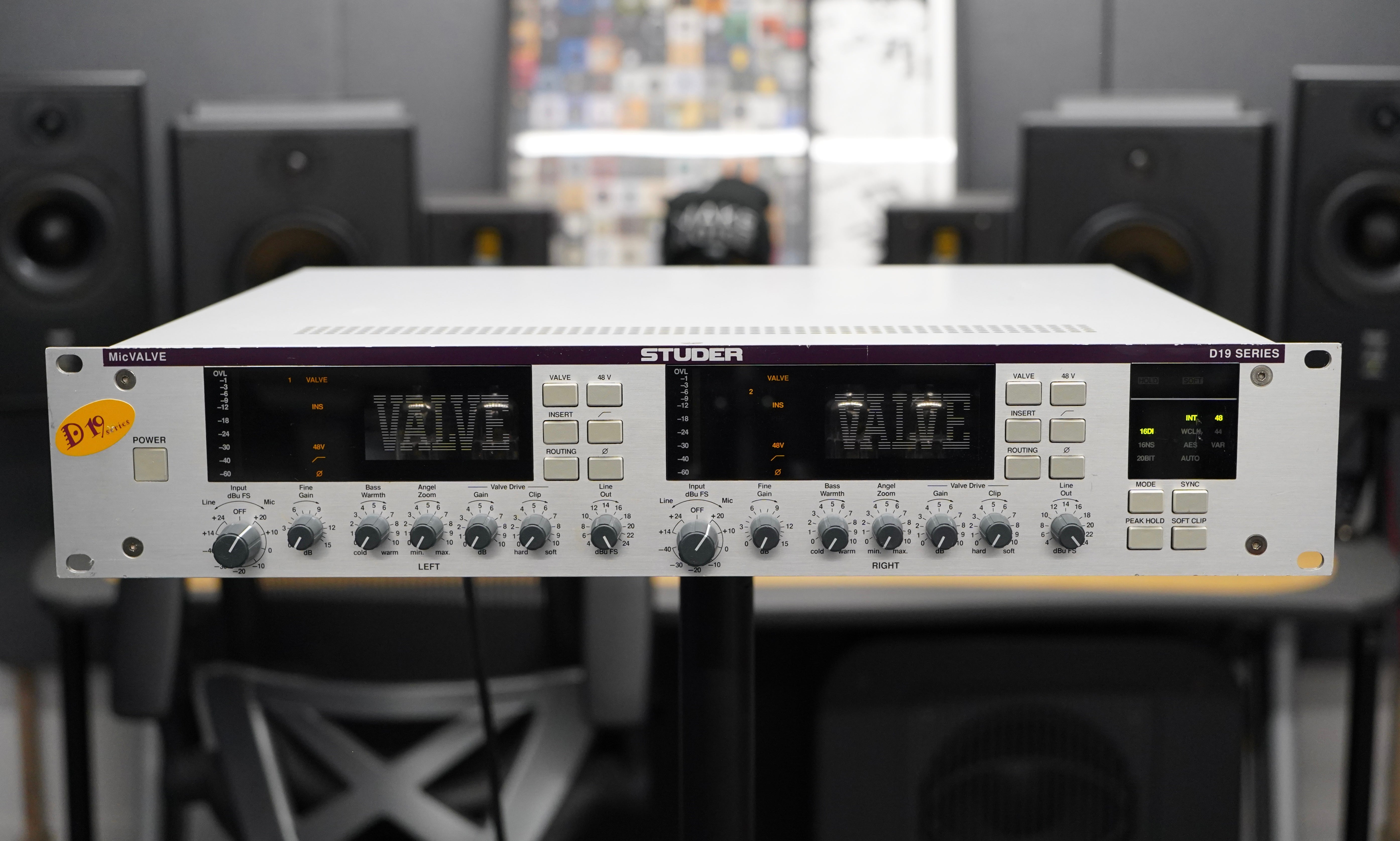 Studer D19 Mic Valve