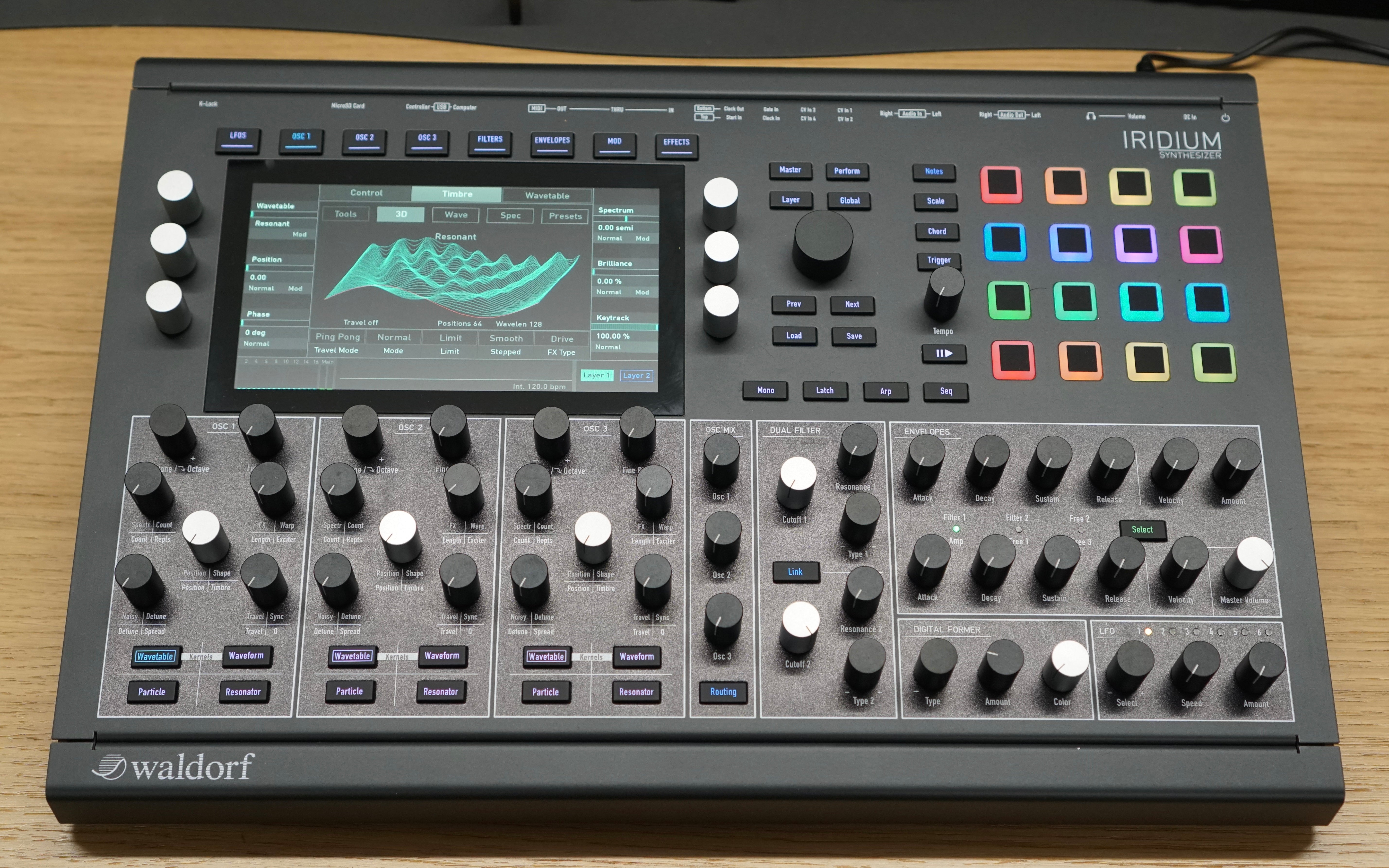 Waldorf Iridium Desktop Synthesizer