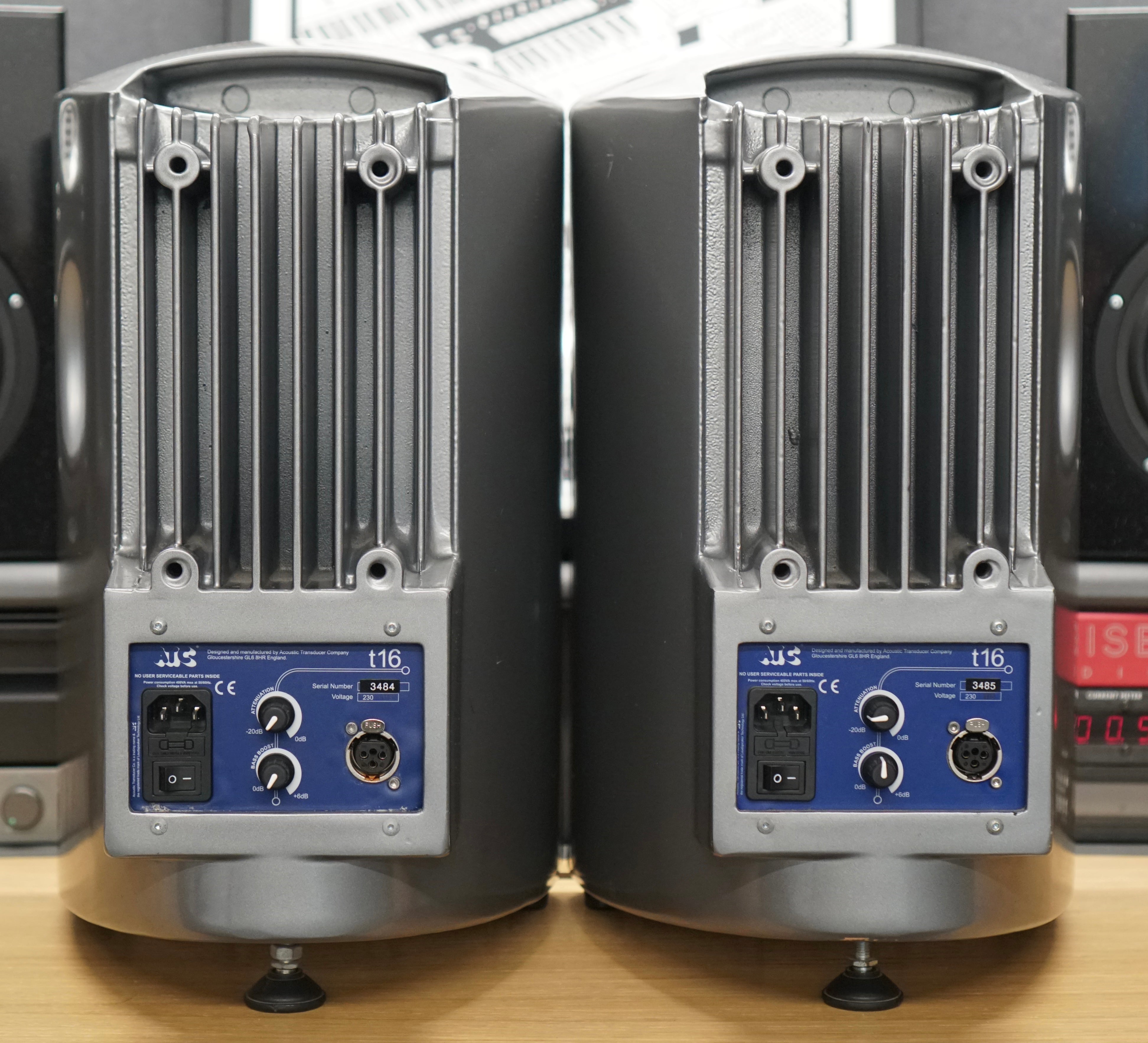 ATC T16 Active Monitors (Pair)