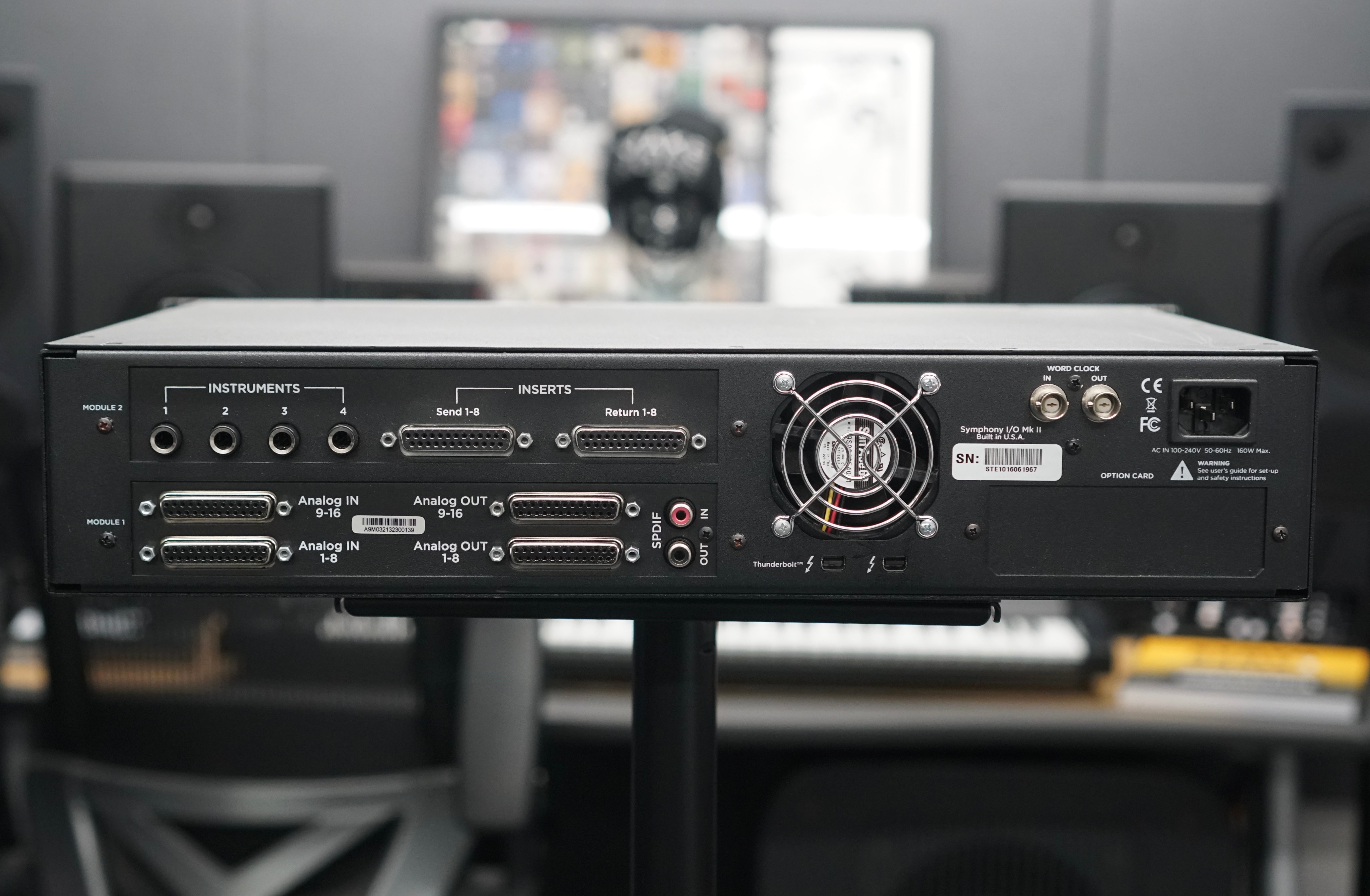 Apogee Symphony MKII 16x16 + Mic Preamp Module (Thunderbolt)