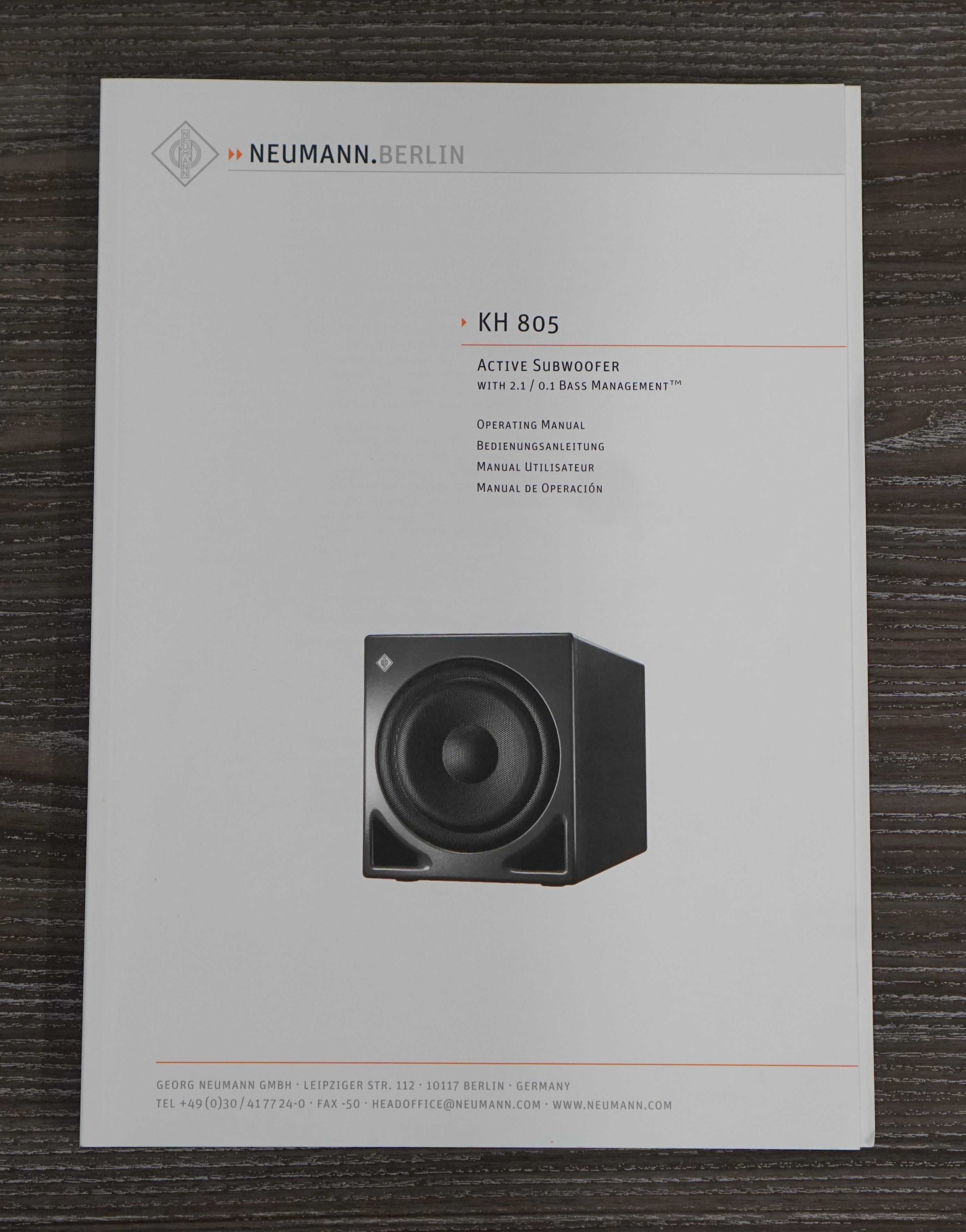 Neumann KH 805