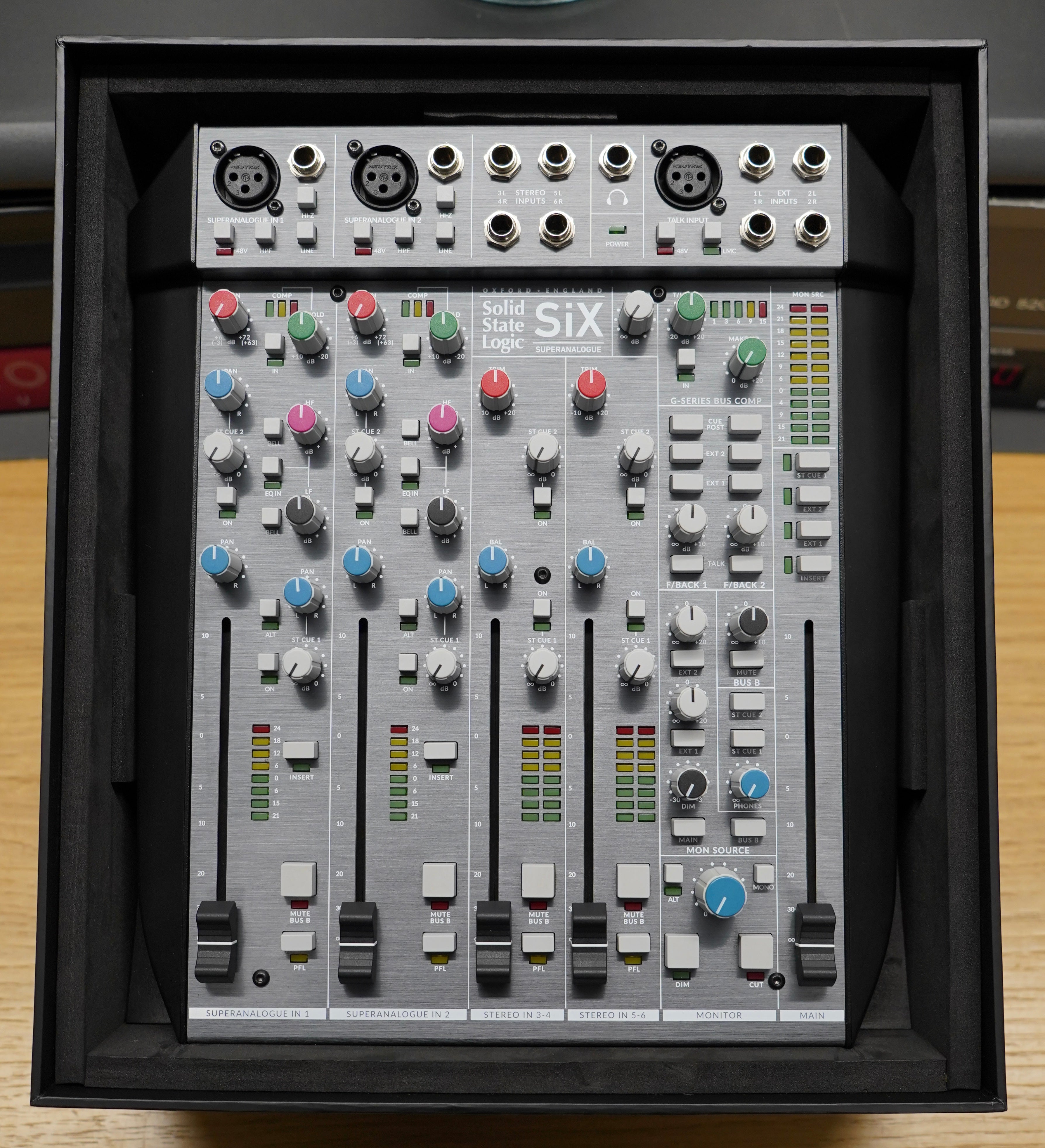 SSL SiX Desktop Mixer