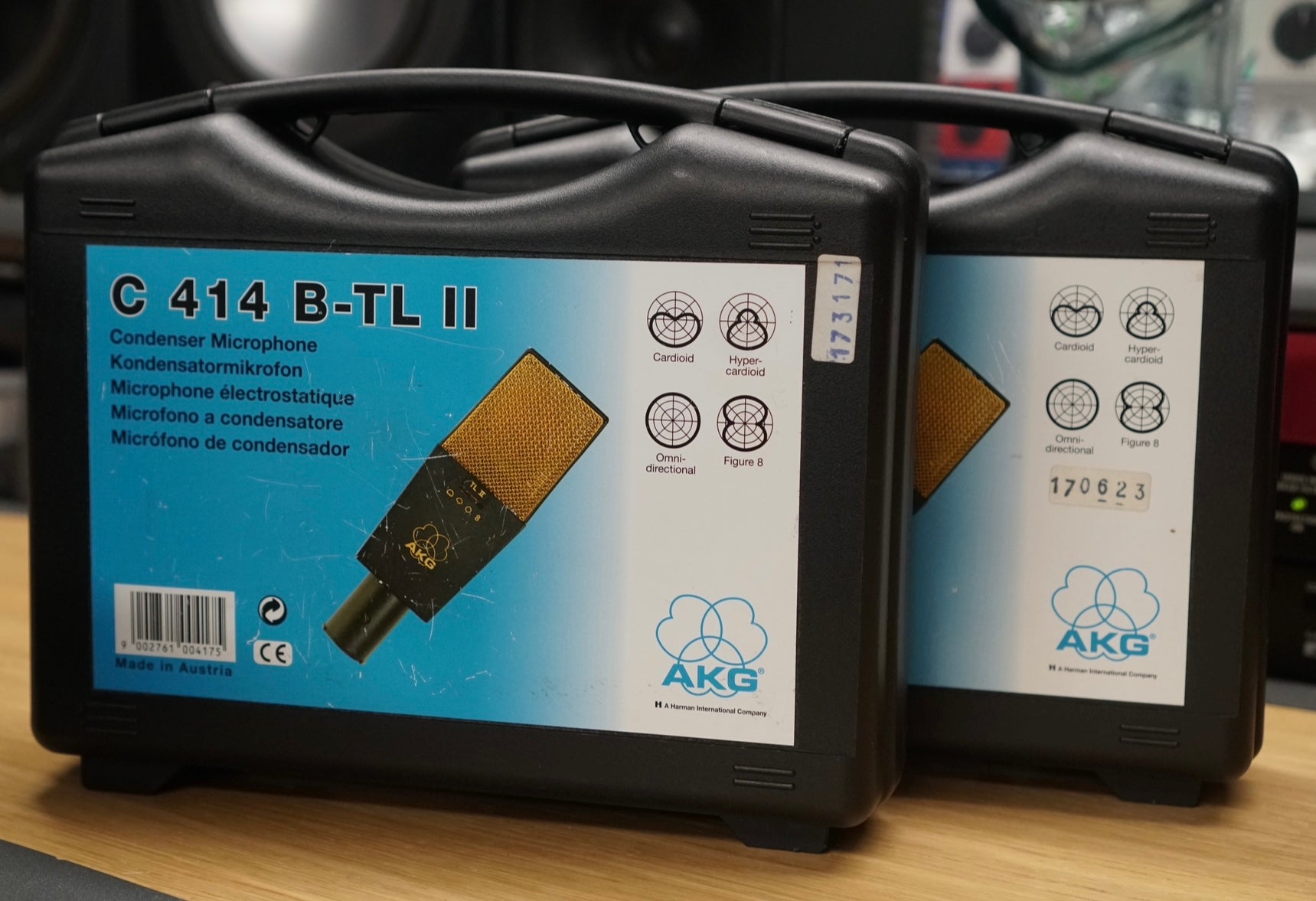 AKG C414 B-TL II (Pair)