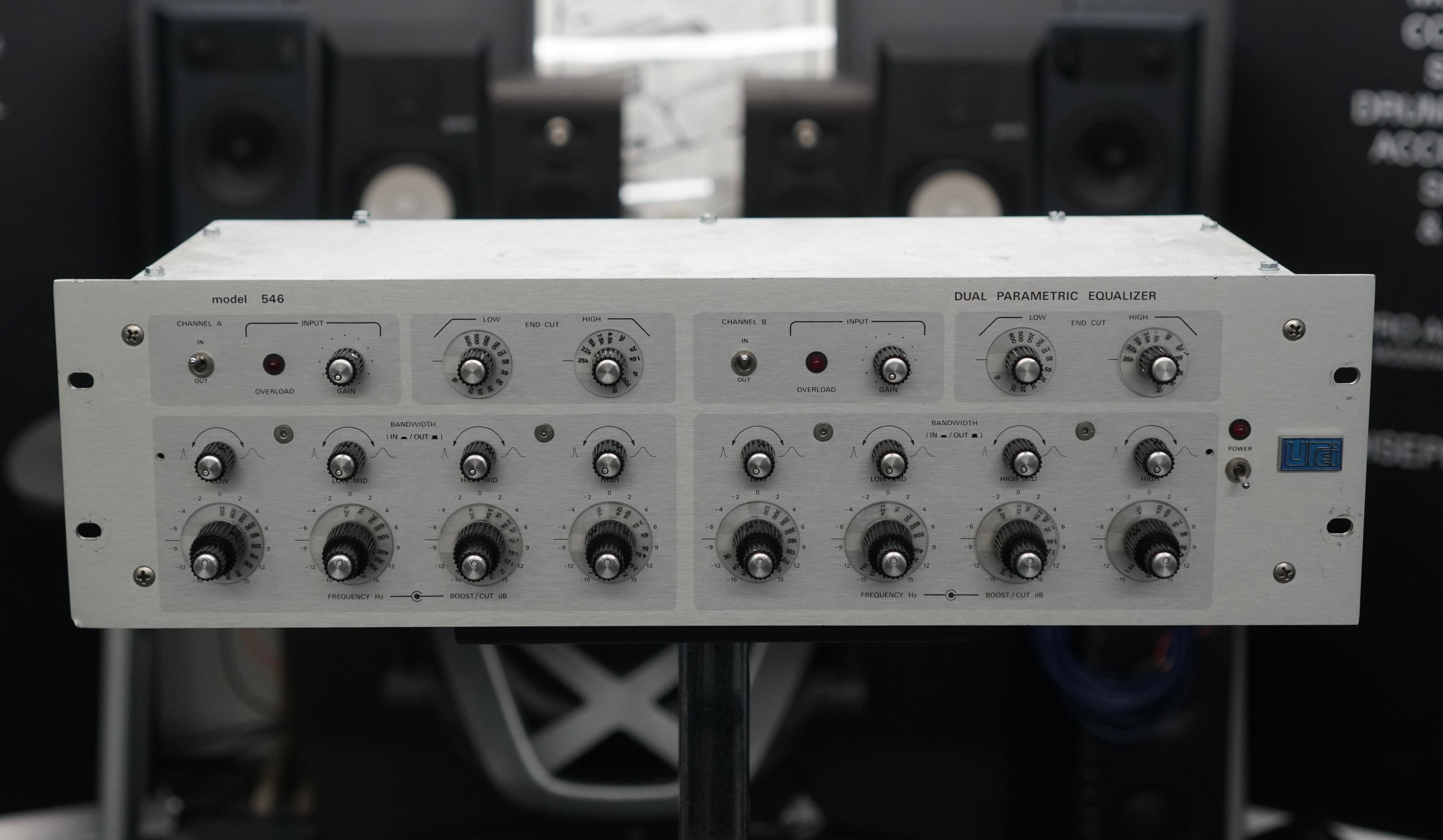 Urei 546 Parametric Equalizer – Make Noise Pro Audio