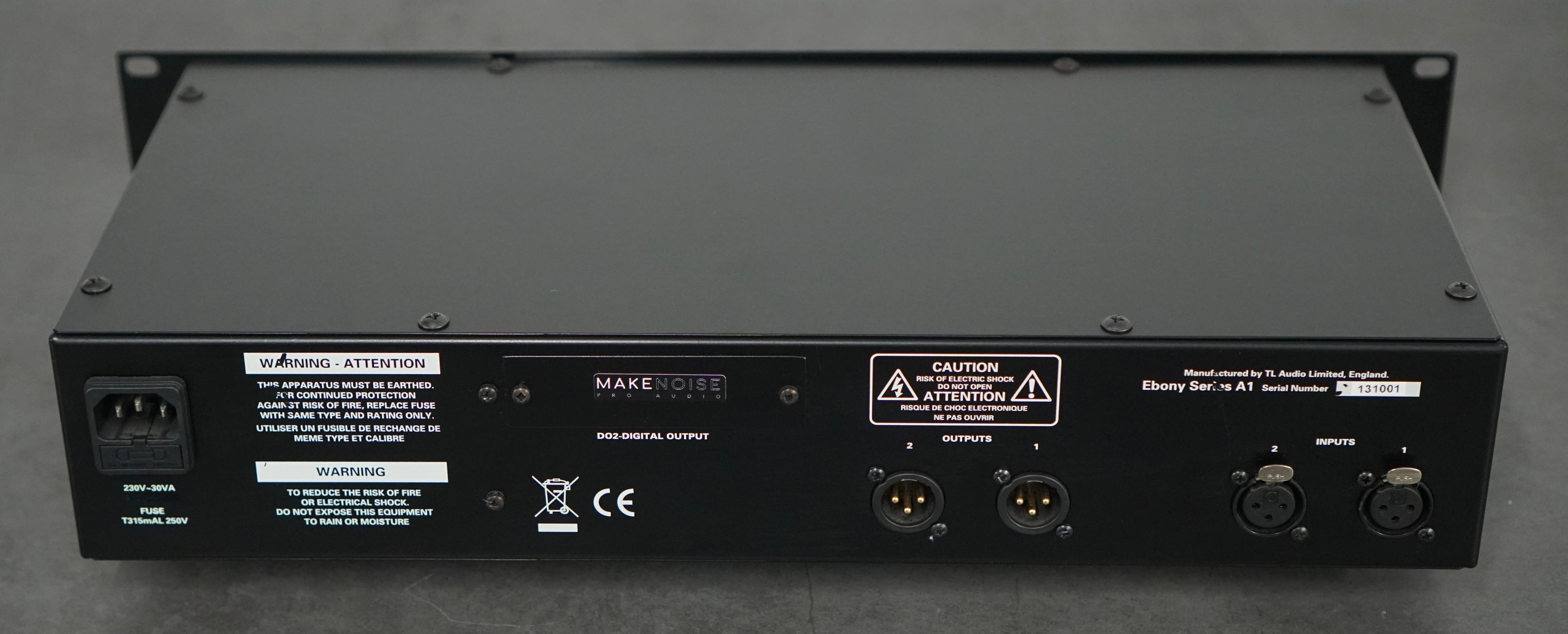 TL Audio Ebony A1 Dual Tube Preamp / DI