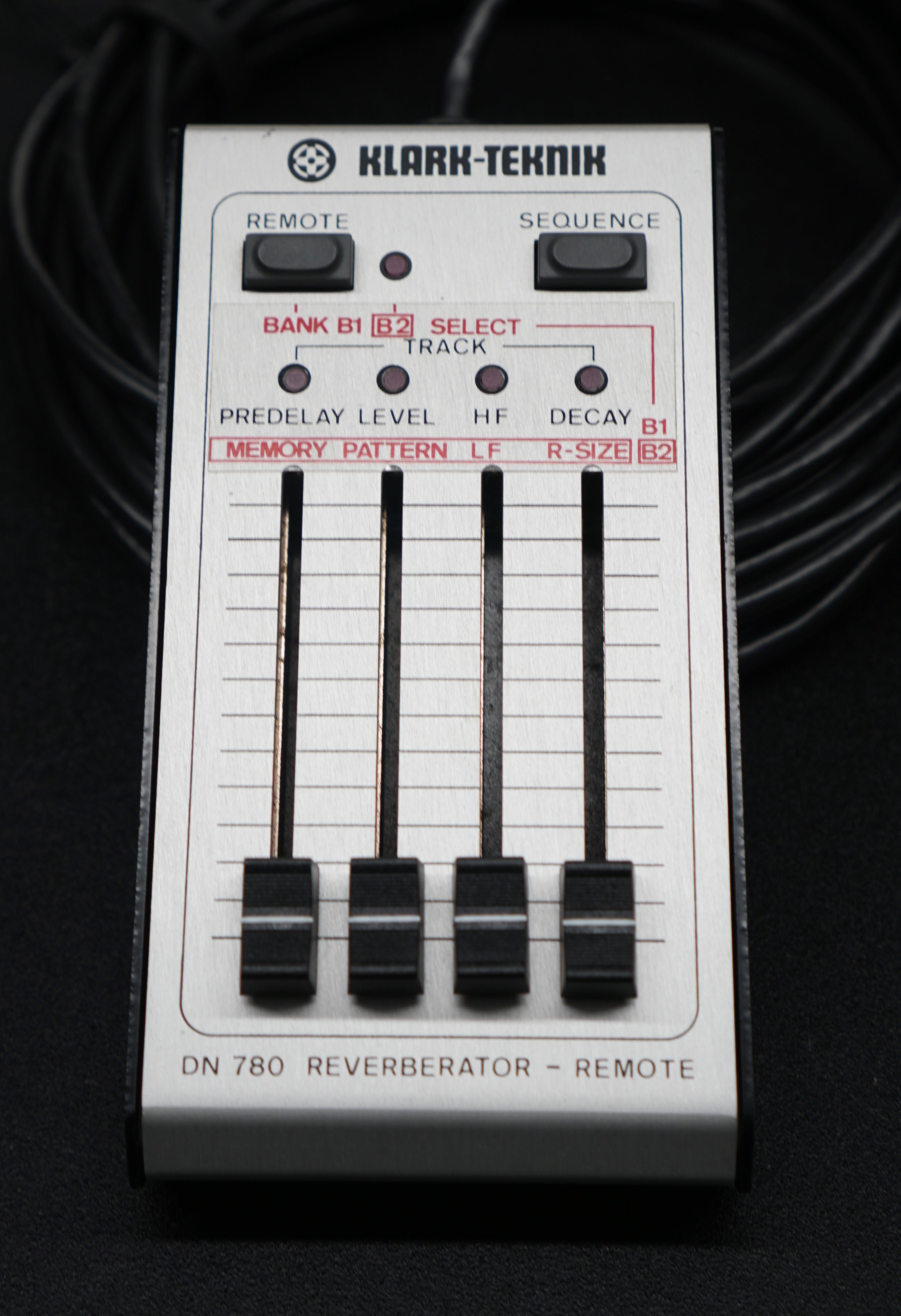 Klark Teknik DN780 Digital Reverberator w/ Remote