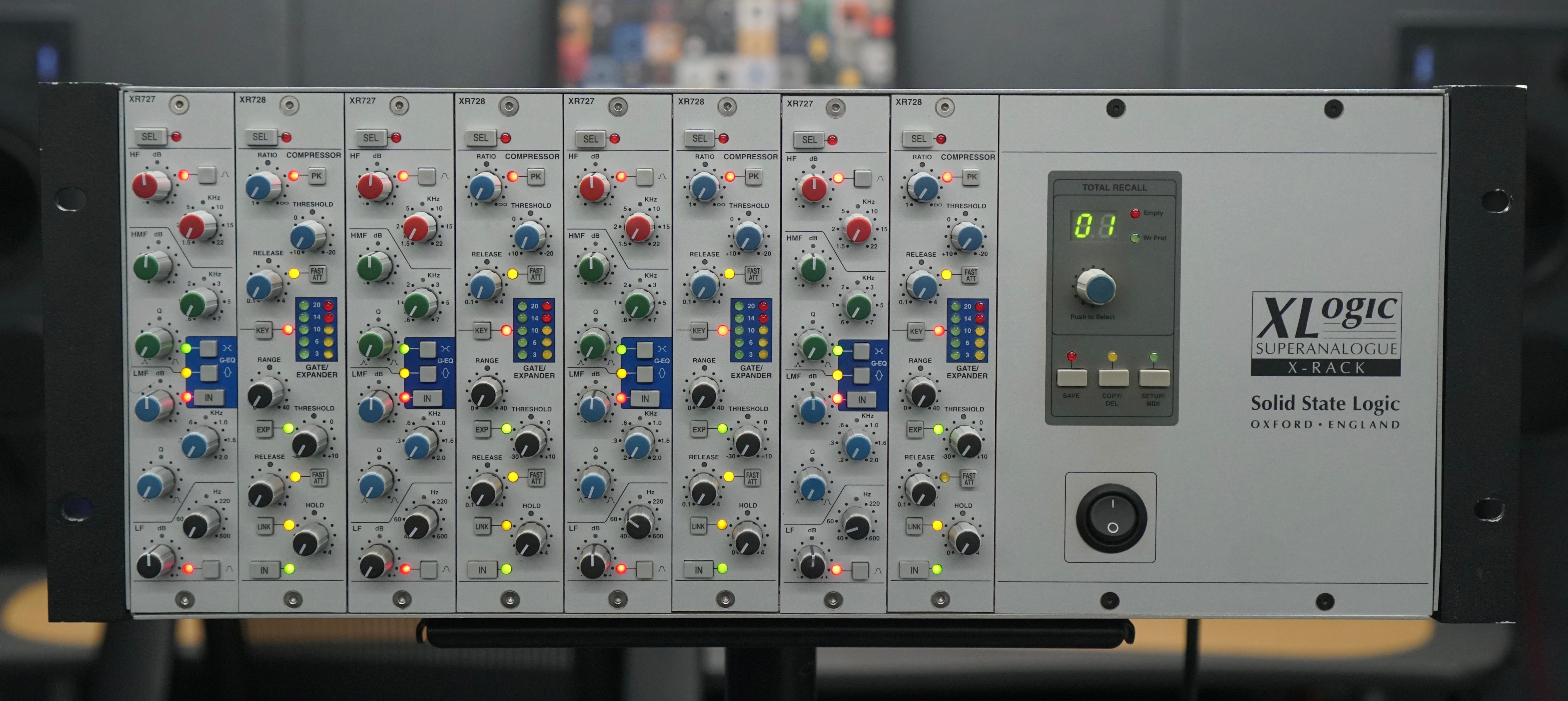 SSL XR728 X-Rack Stereo Dynamics Module