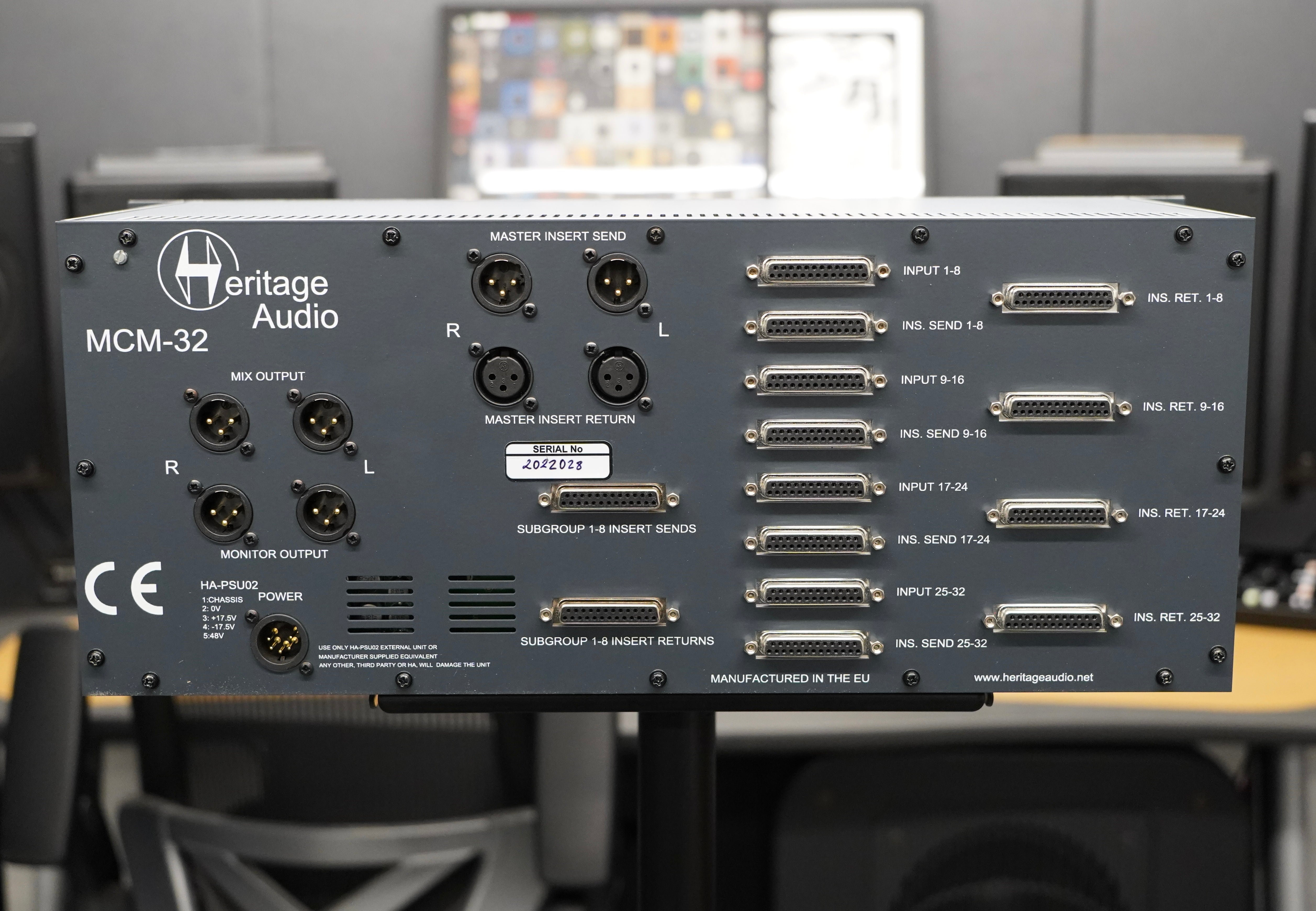 Heritage Audio MCM-32 Summing Mixer