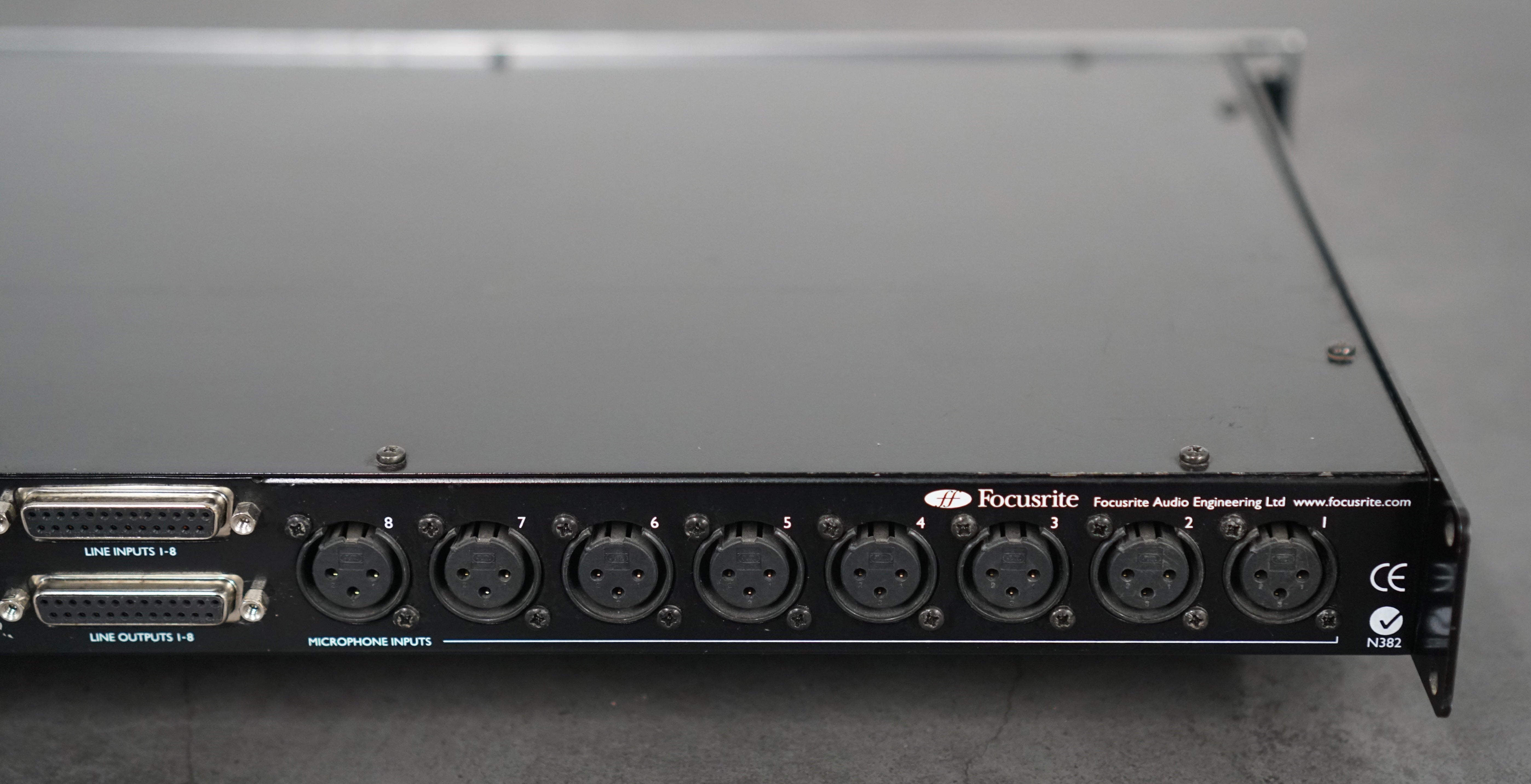 Focusrite Octopre Platinum 8 Channel Mic Pre & Dynamics