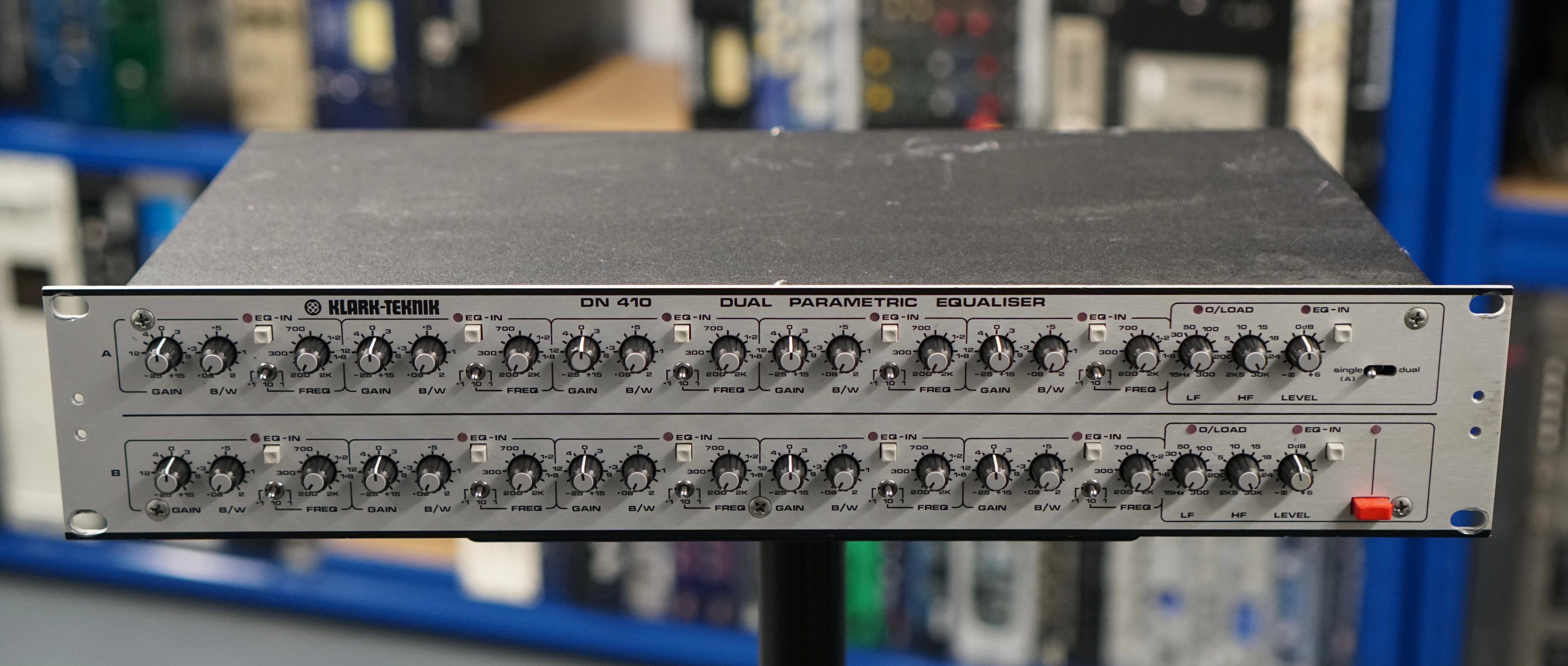 KLARK-TEKNIK DN410 パラメトリックイコライザー Klark Teknik DN410 DN 410 Dual Parametric Equalizer Free