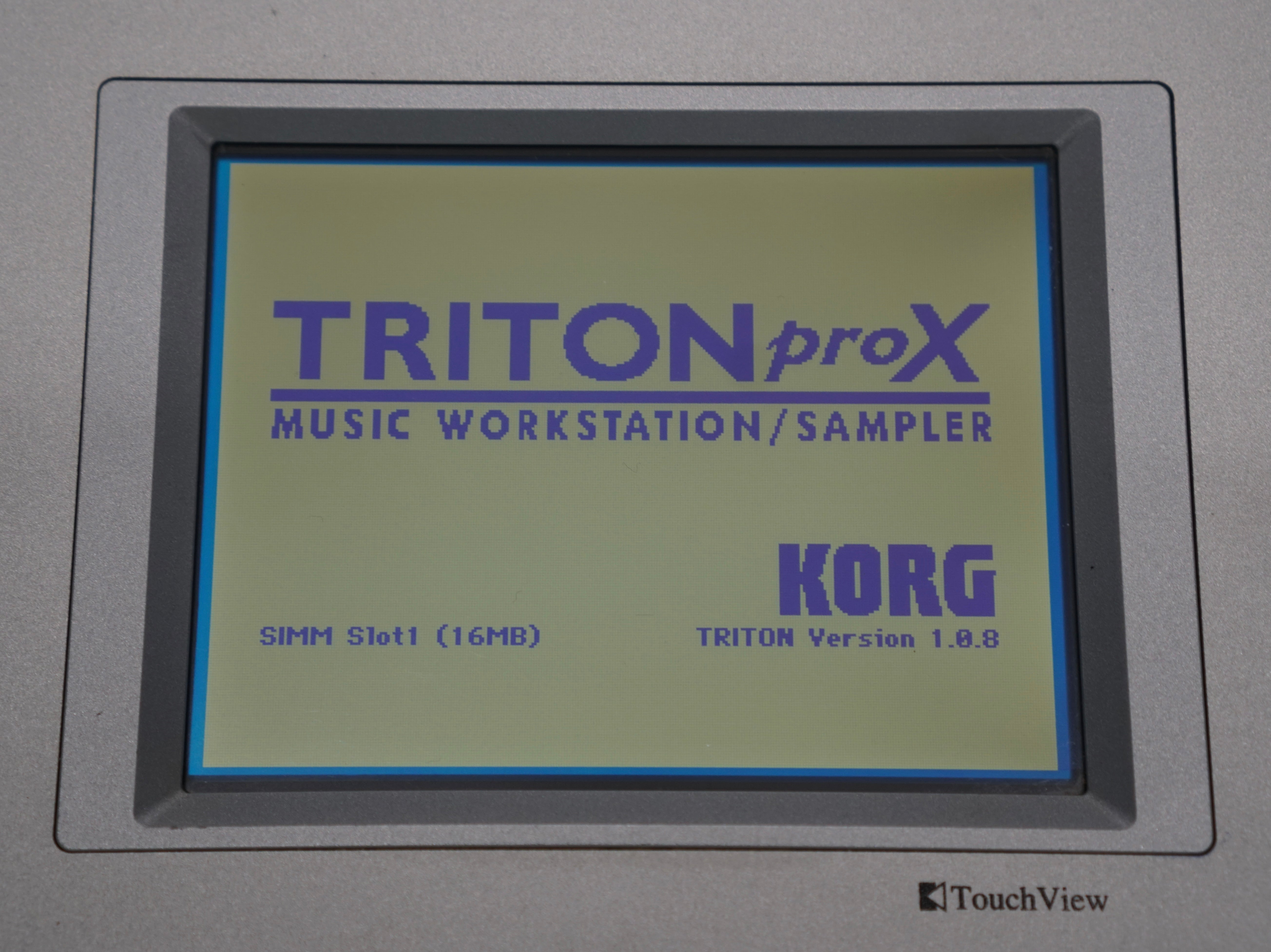 Korg Triton Pro X 88 Key Workstation