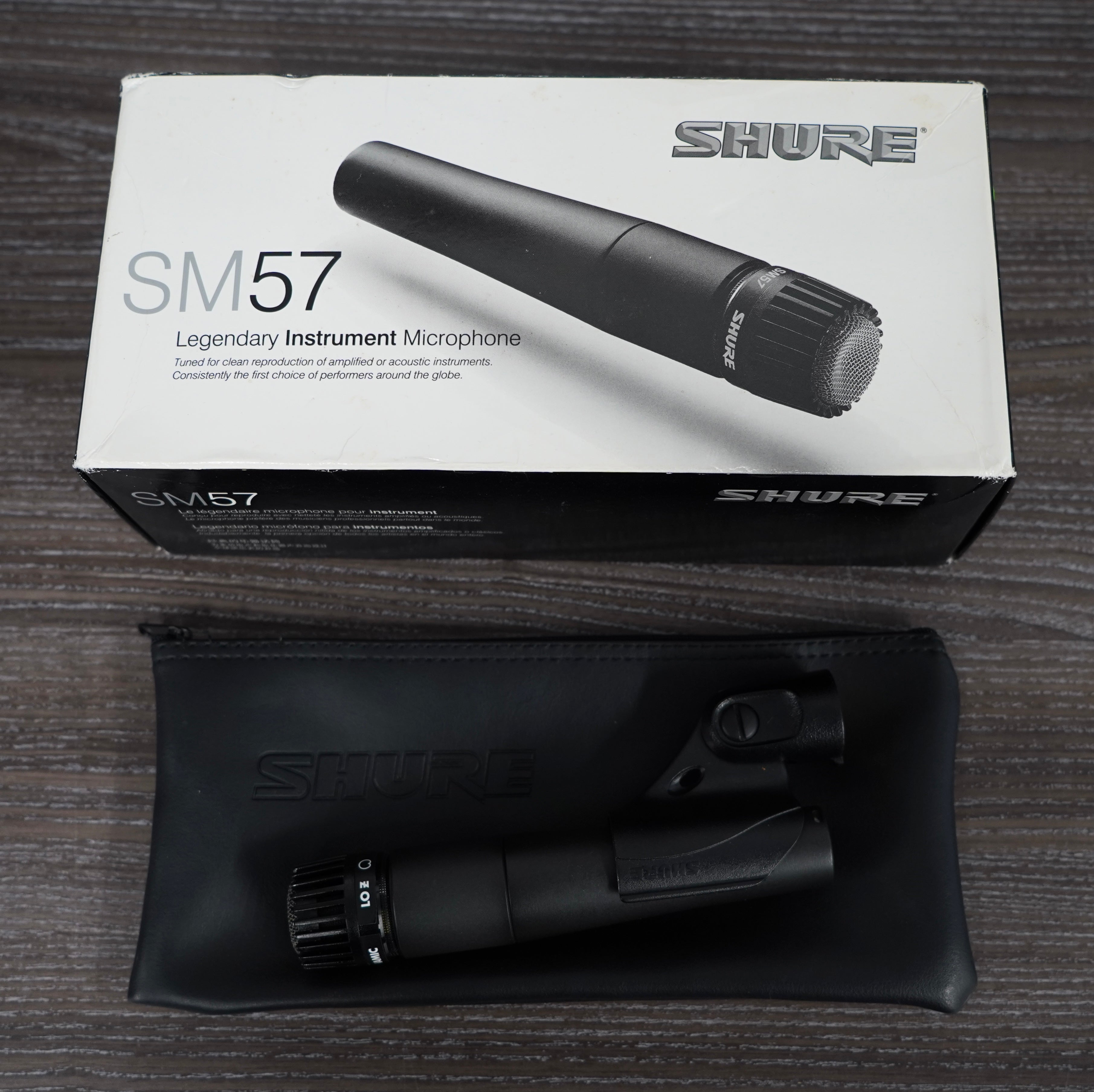 Shure SM57 Dynamic Instrument Microphone