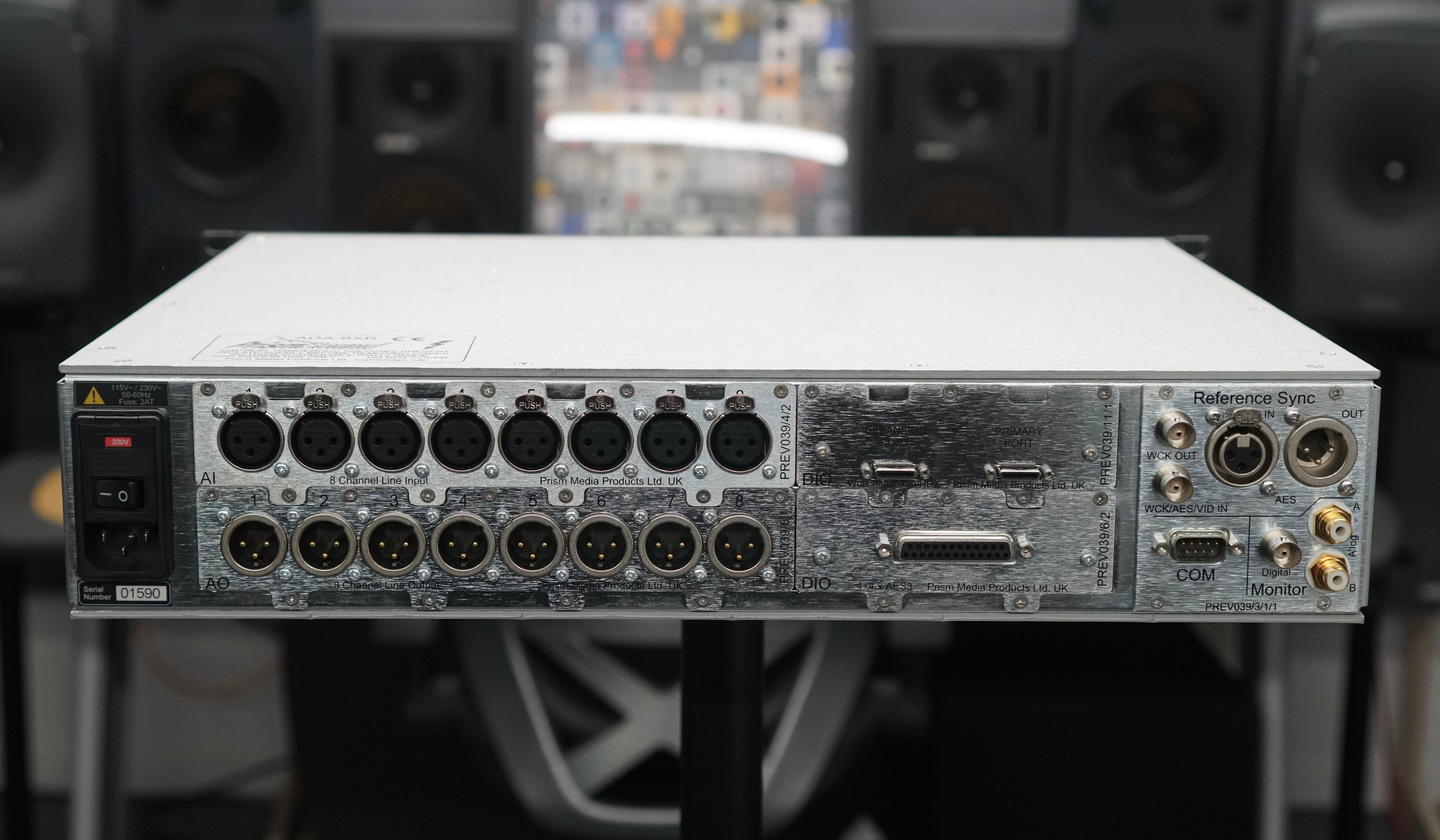 Prism Sound ADA-8XR AES and Pro Tools HD