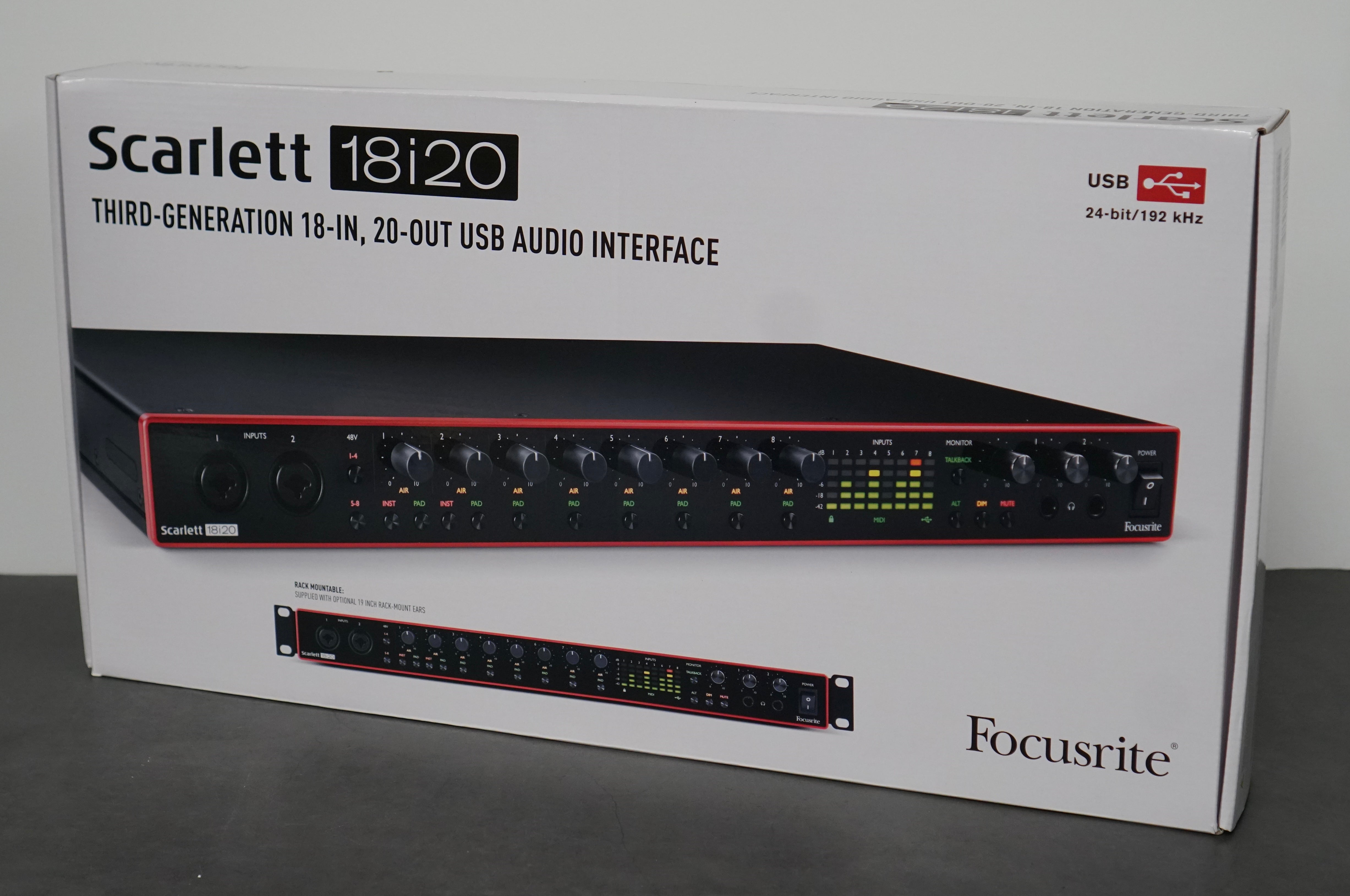 Focusrite Scarlett 18i20 Gen 3