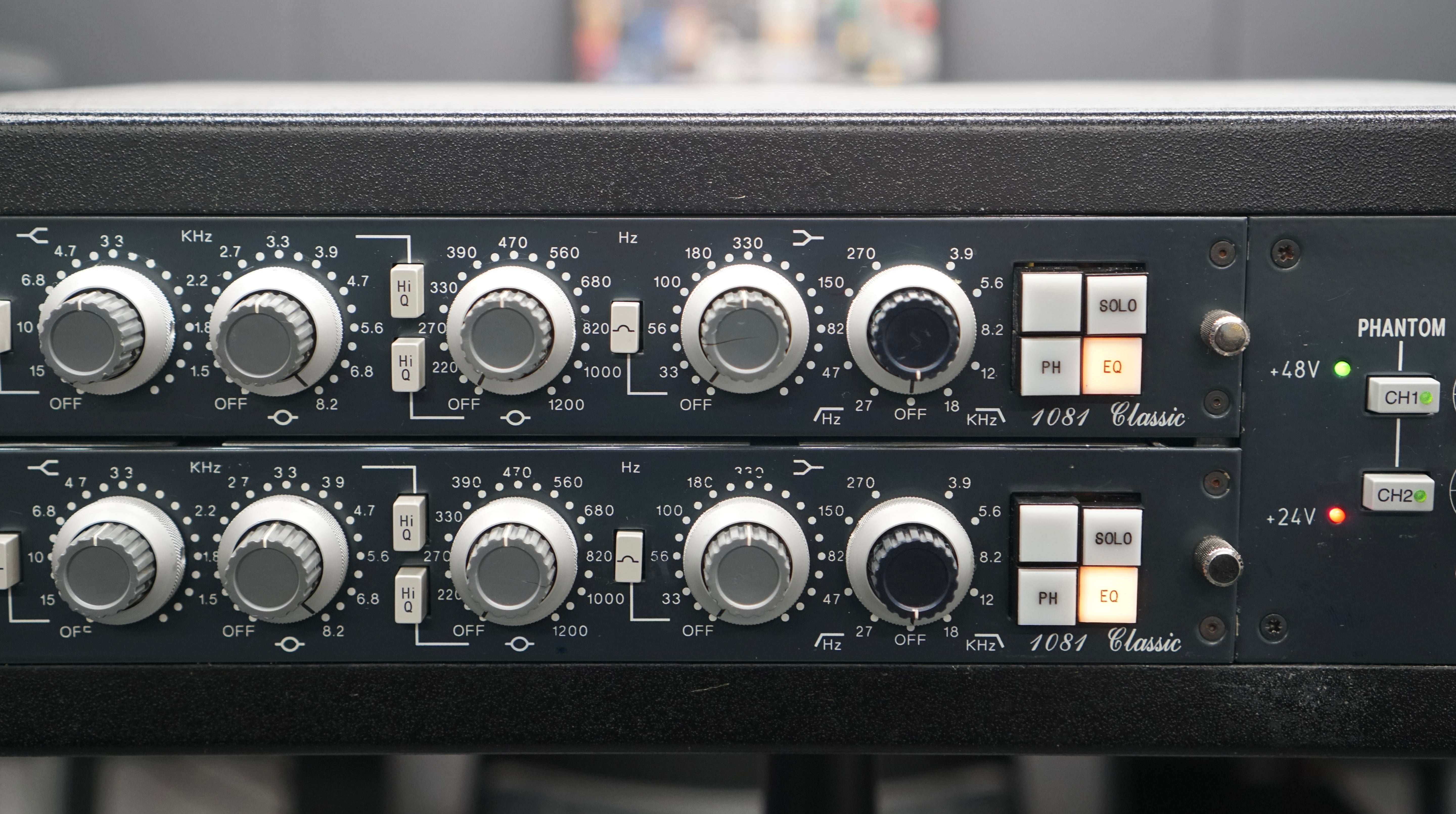 Neve 1081 Classic Pair in 3U Rack