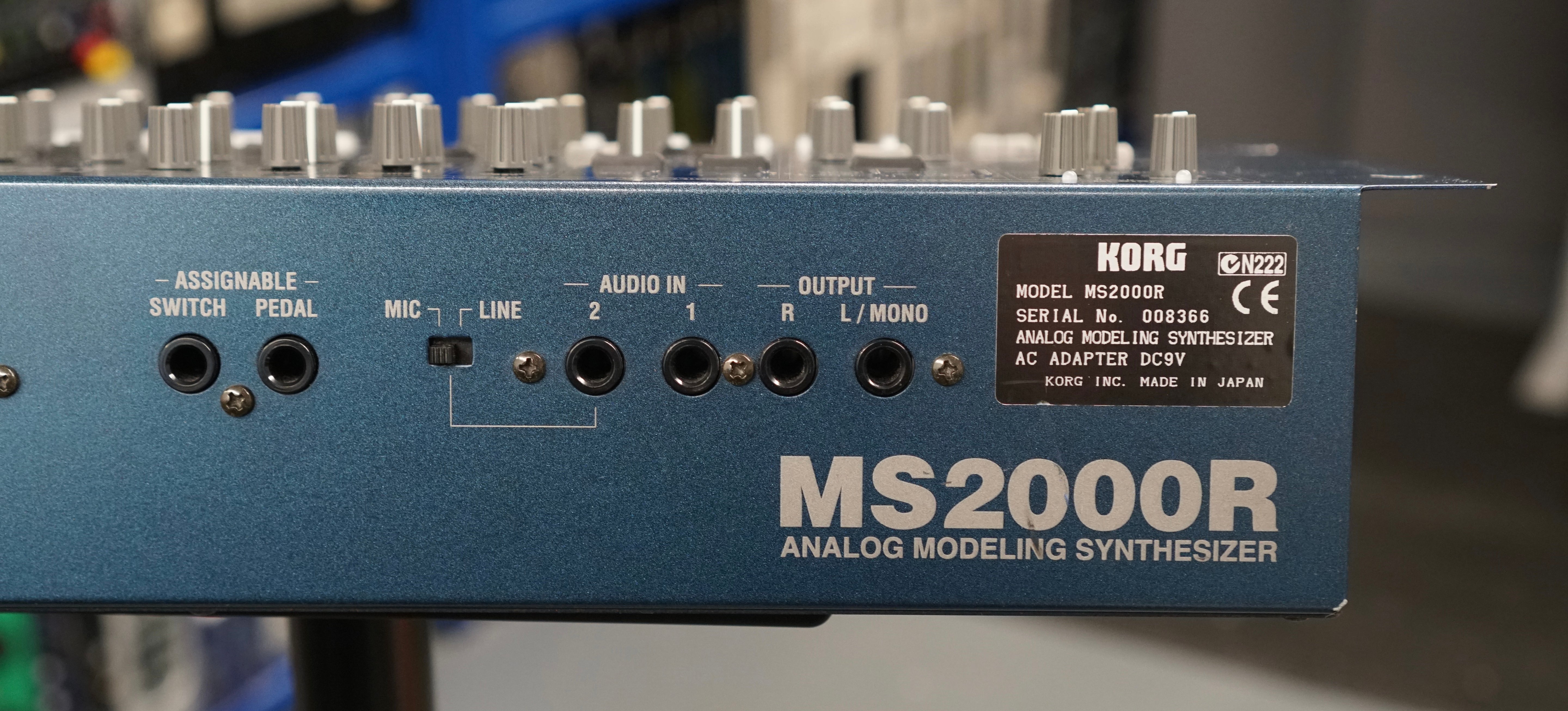 Korg MS2000R Analog Modeling Synthesiser