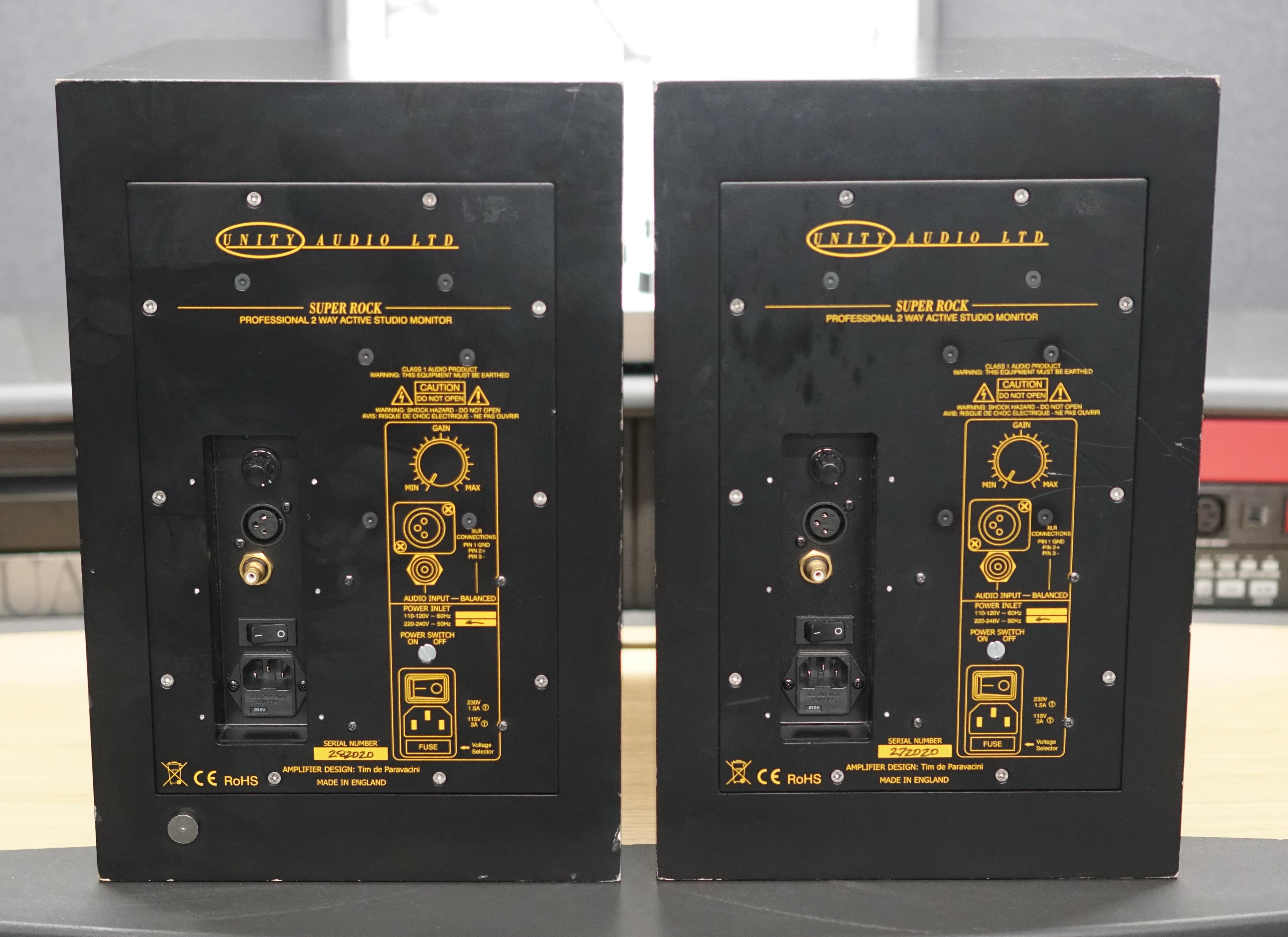 Unity Audio Super Rock (Pair)