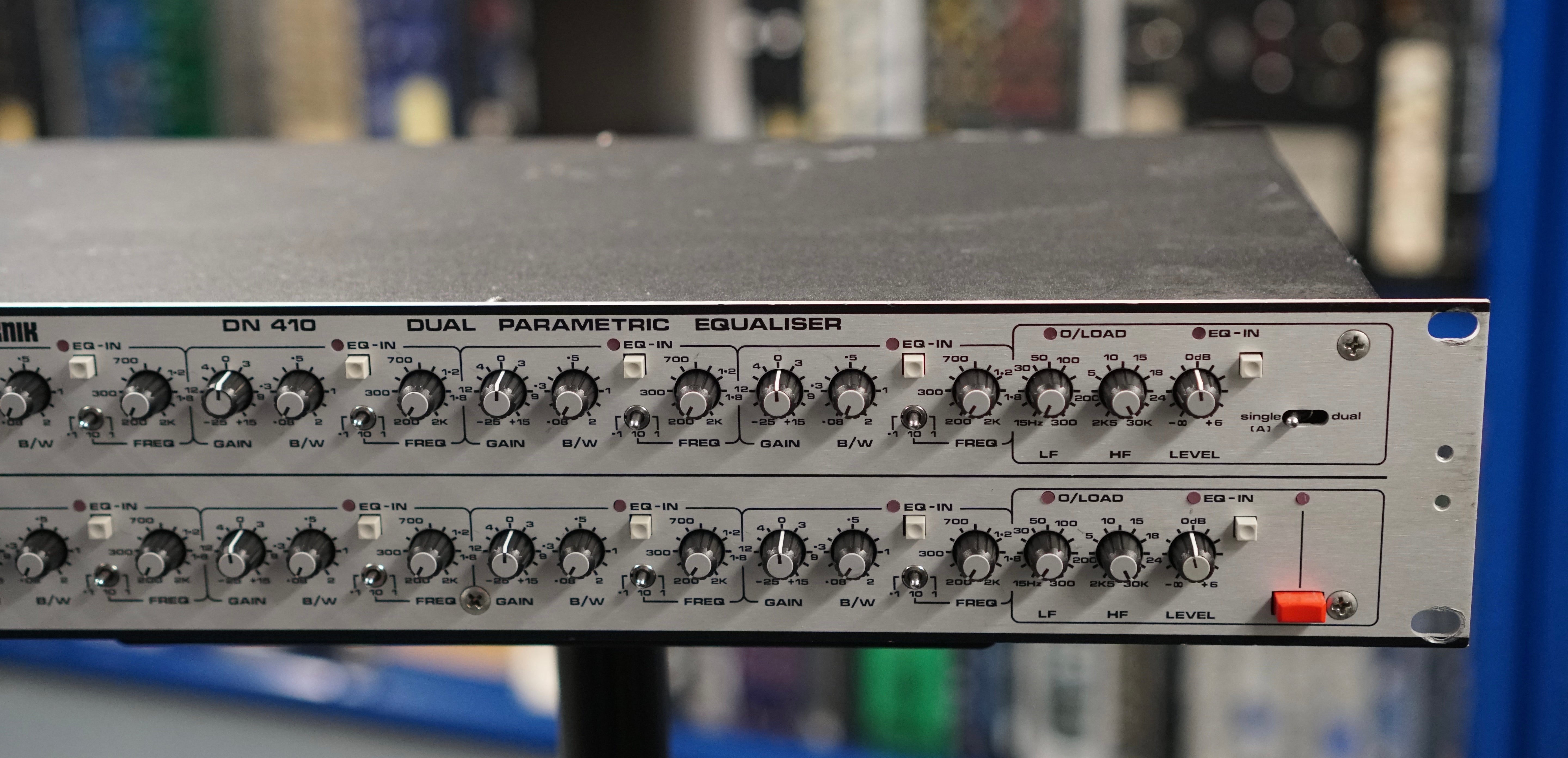 Klark Teknik DN410 Parametric EQ w/ Output Transformers