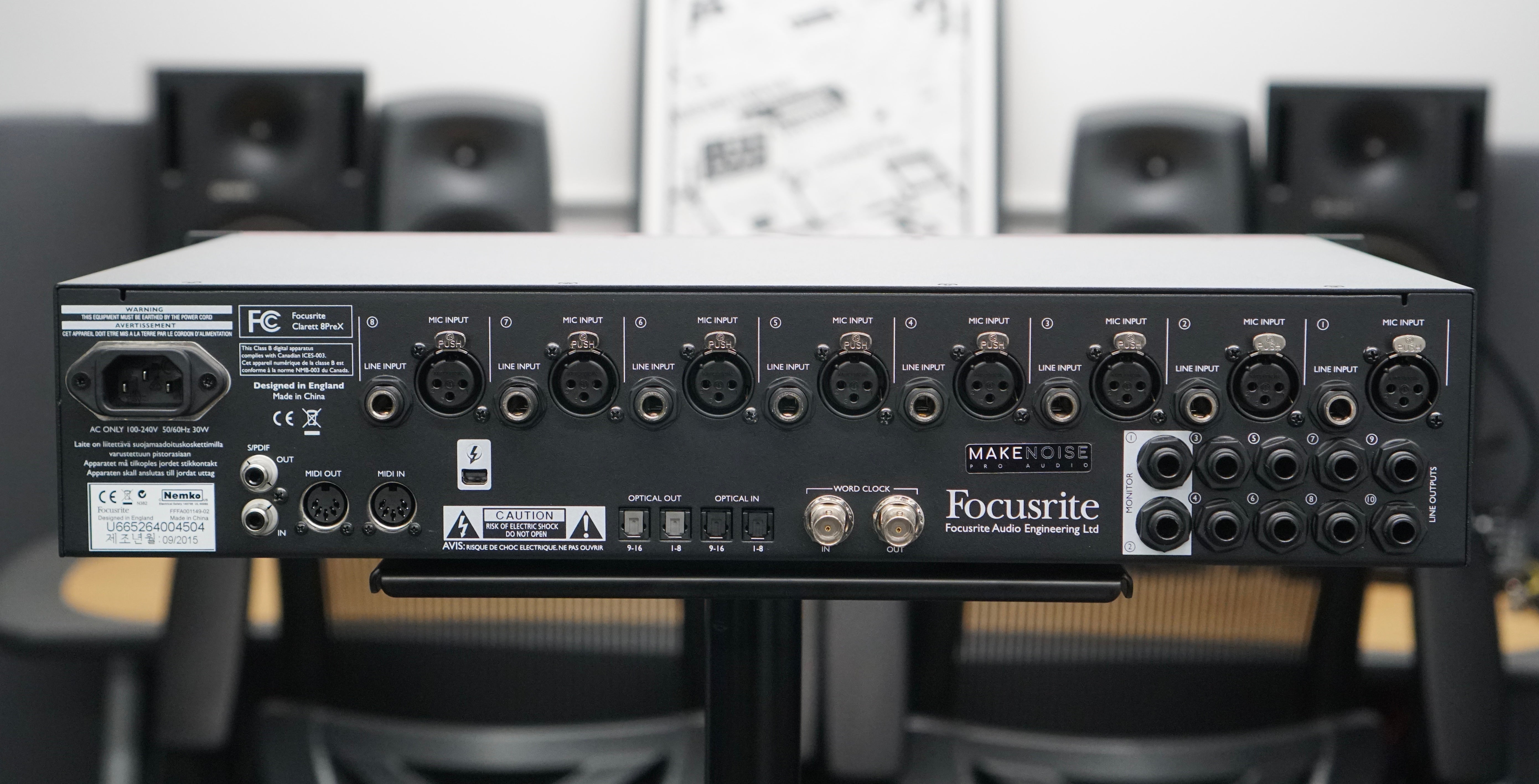 Focusrite Clarett 8PreX