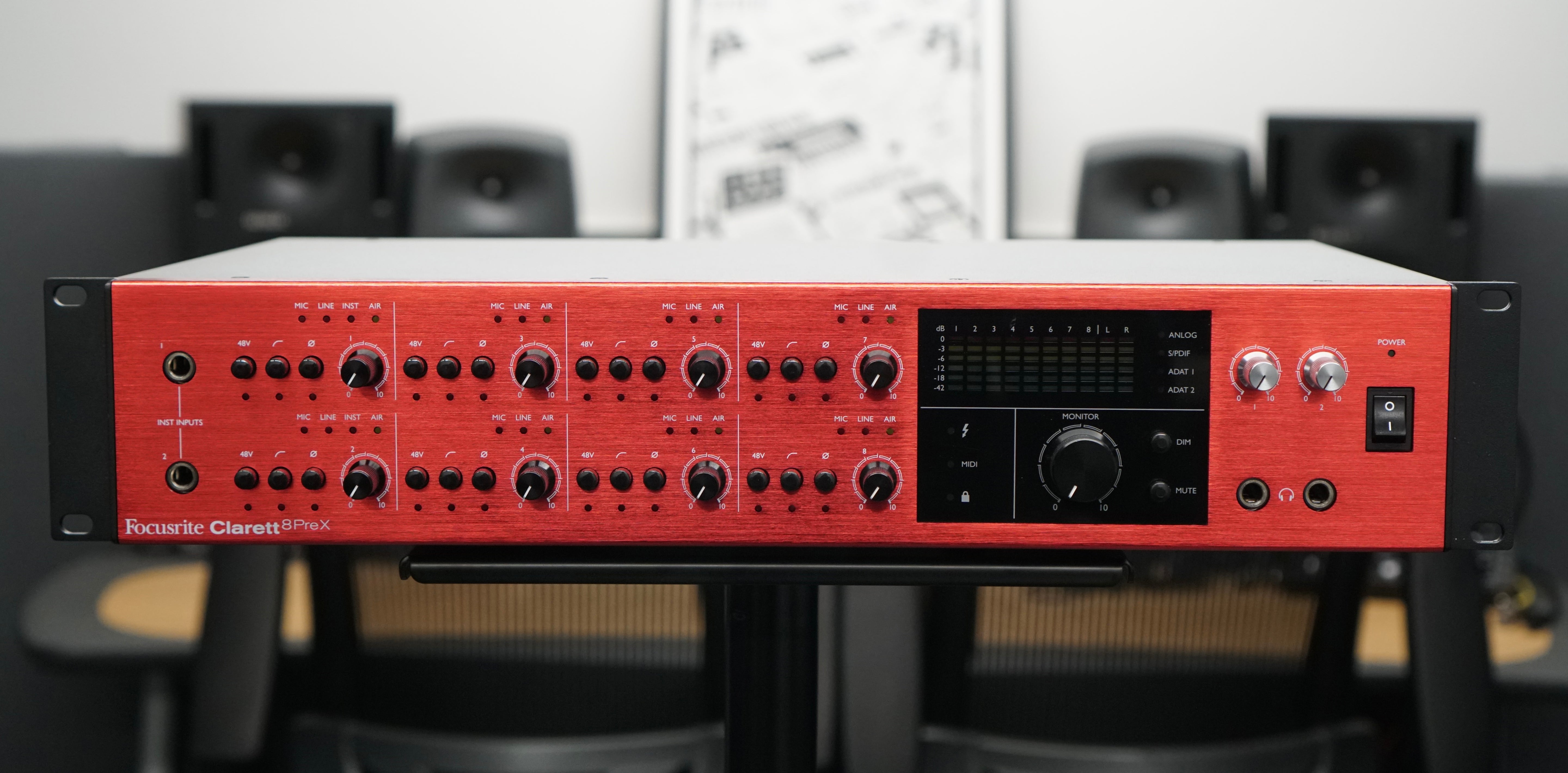 Focusrite Clarett 8PreX