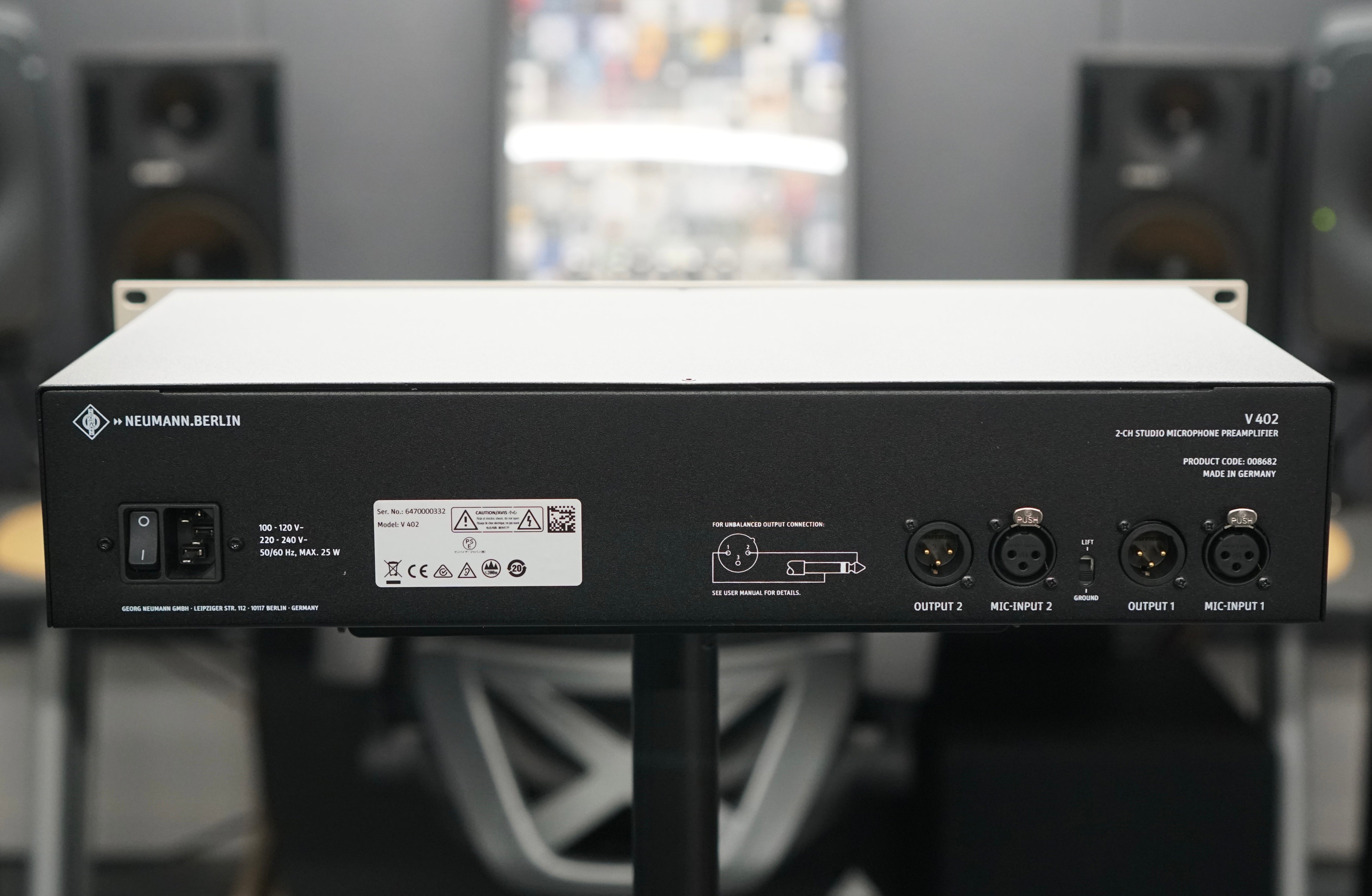 Neumann V 402 Preamplifier