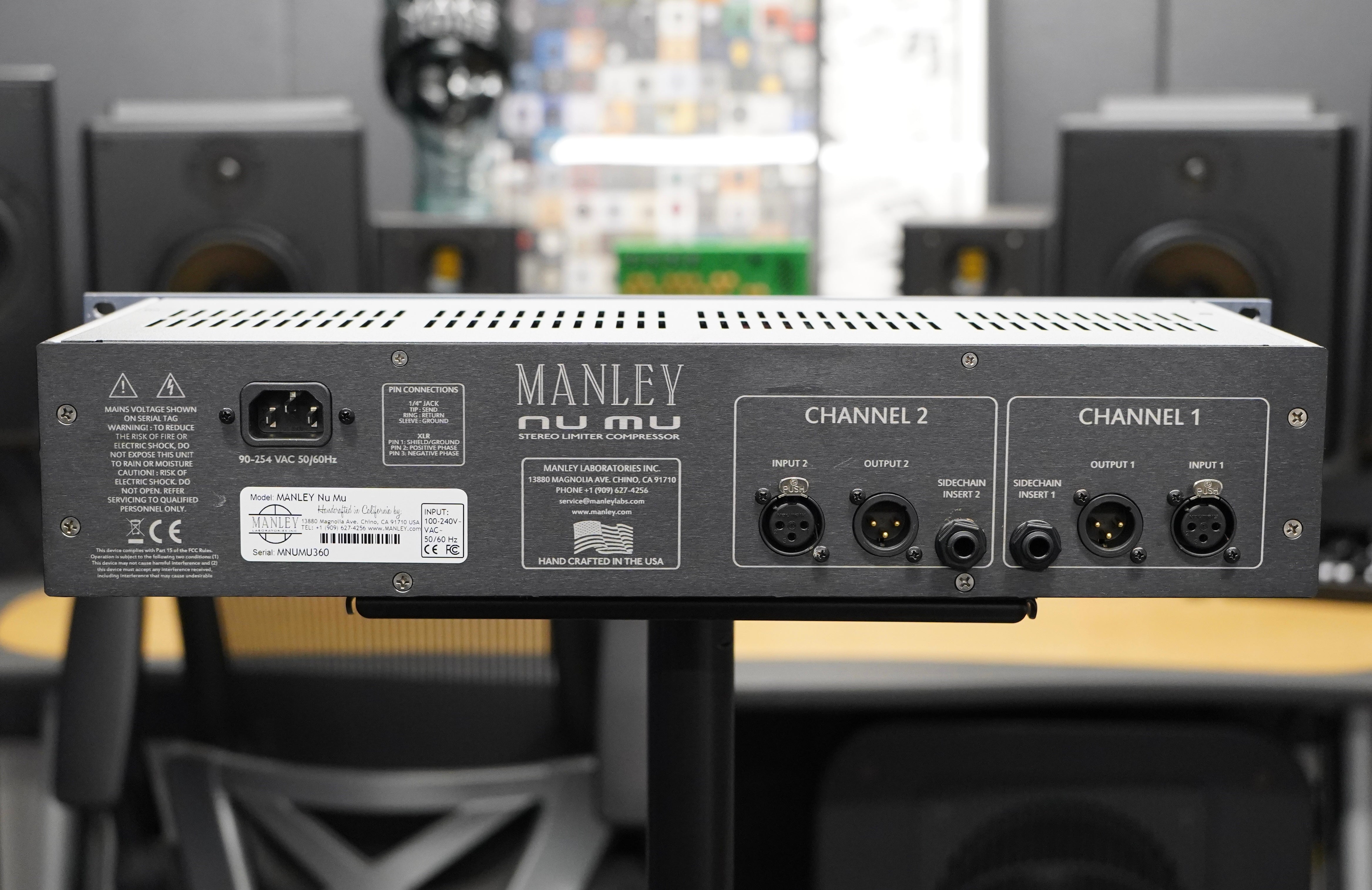 Manley Nu-Mu Stereo Limiter Compressor