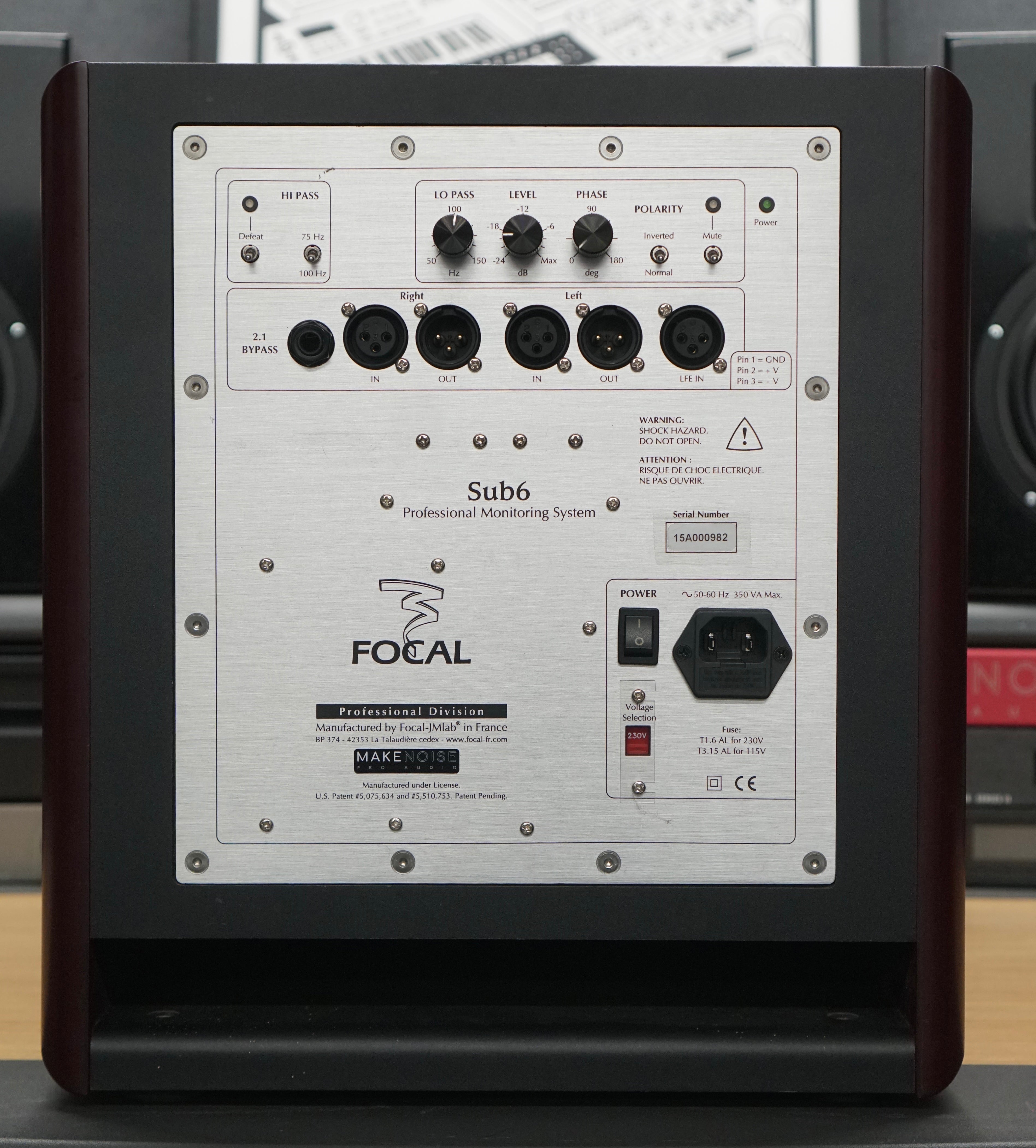 Focal Sub6 Subwoofer