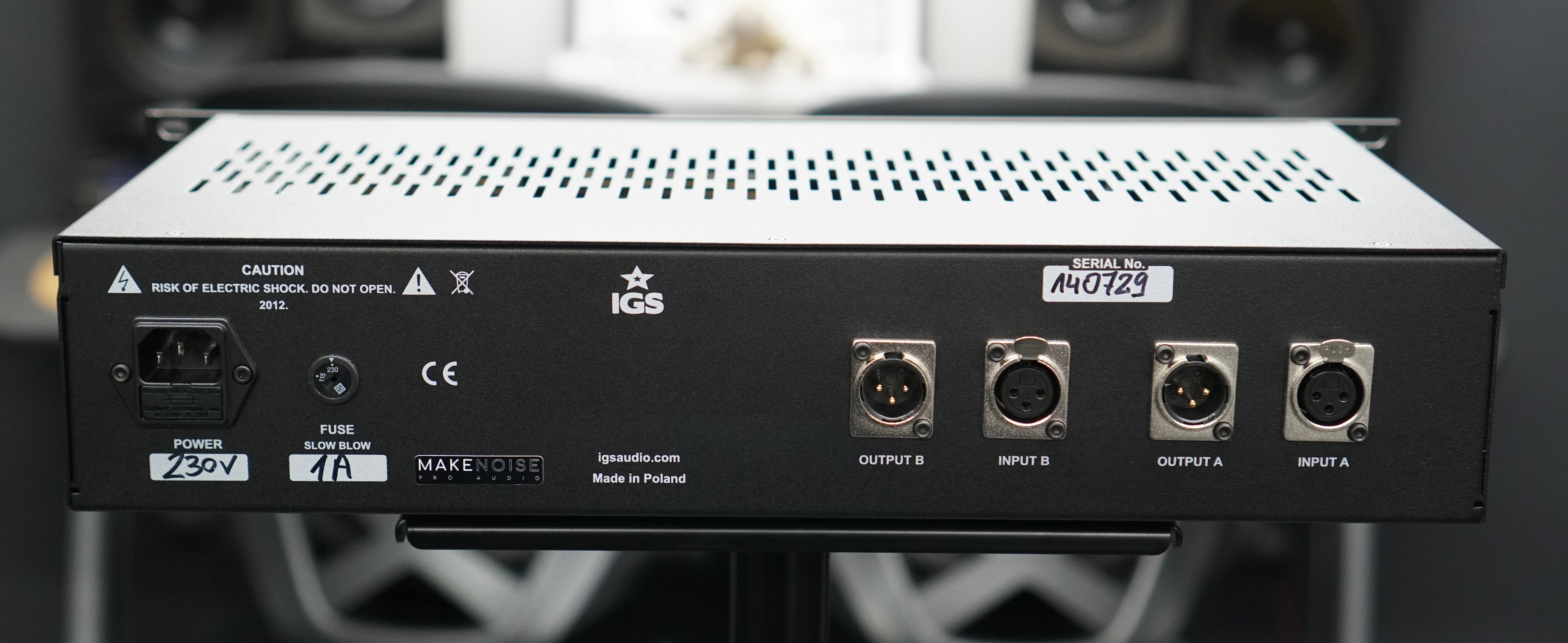 IGS Tubecore 2U Vari Mu Compressor