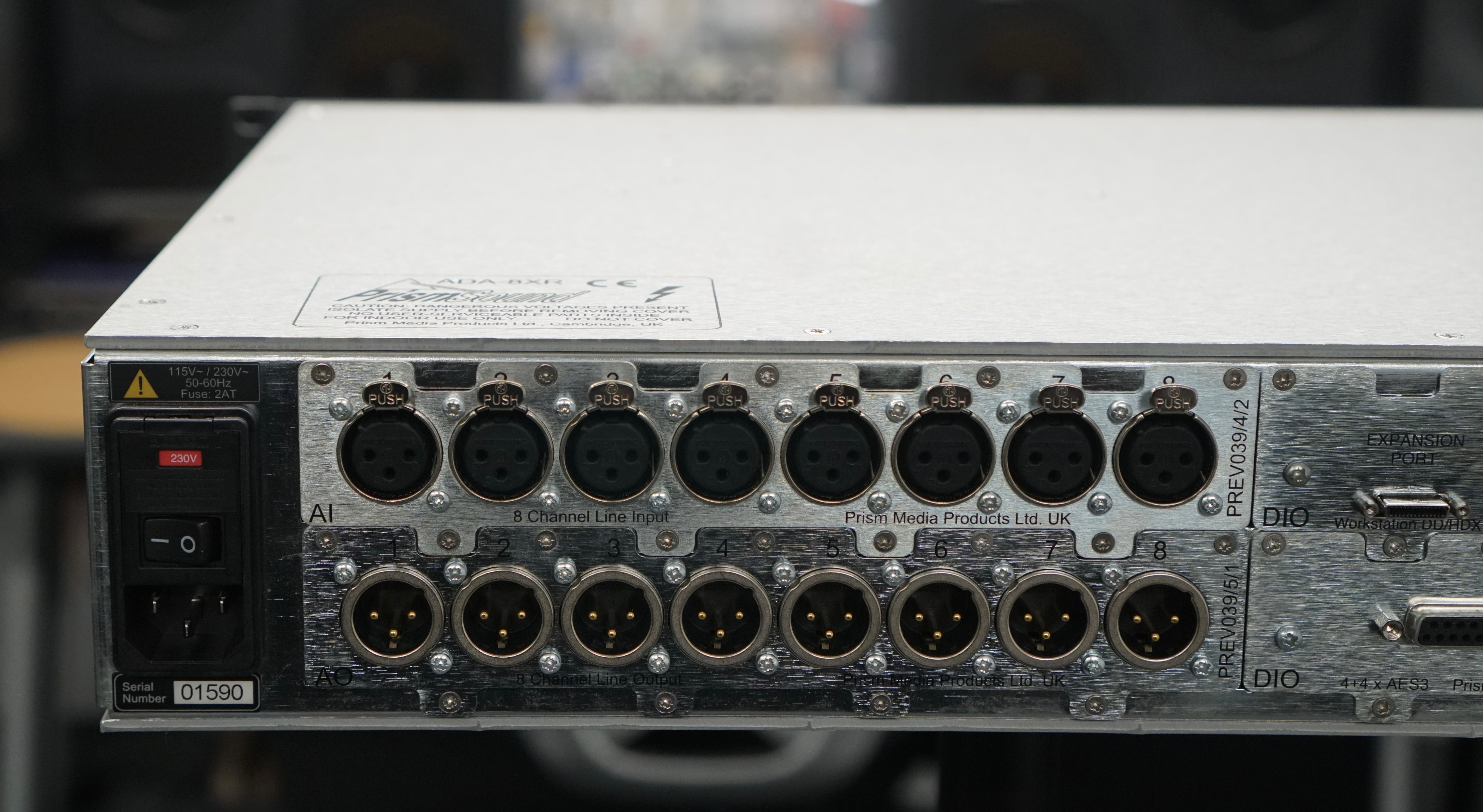 Prism Sound ADA-8XR AES and Pro Tools HD