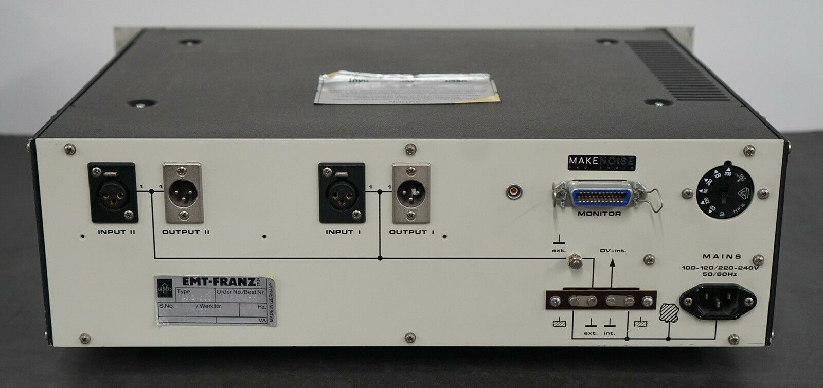 EMT 266 Stereo Transient Limiter