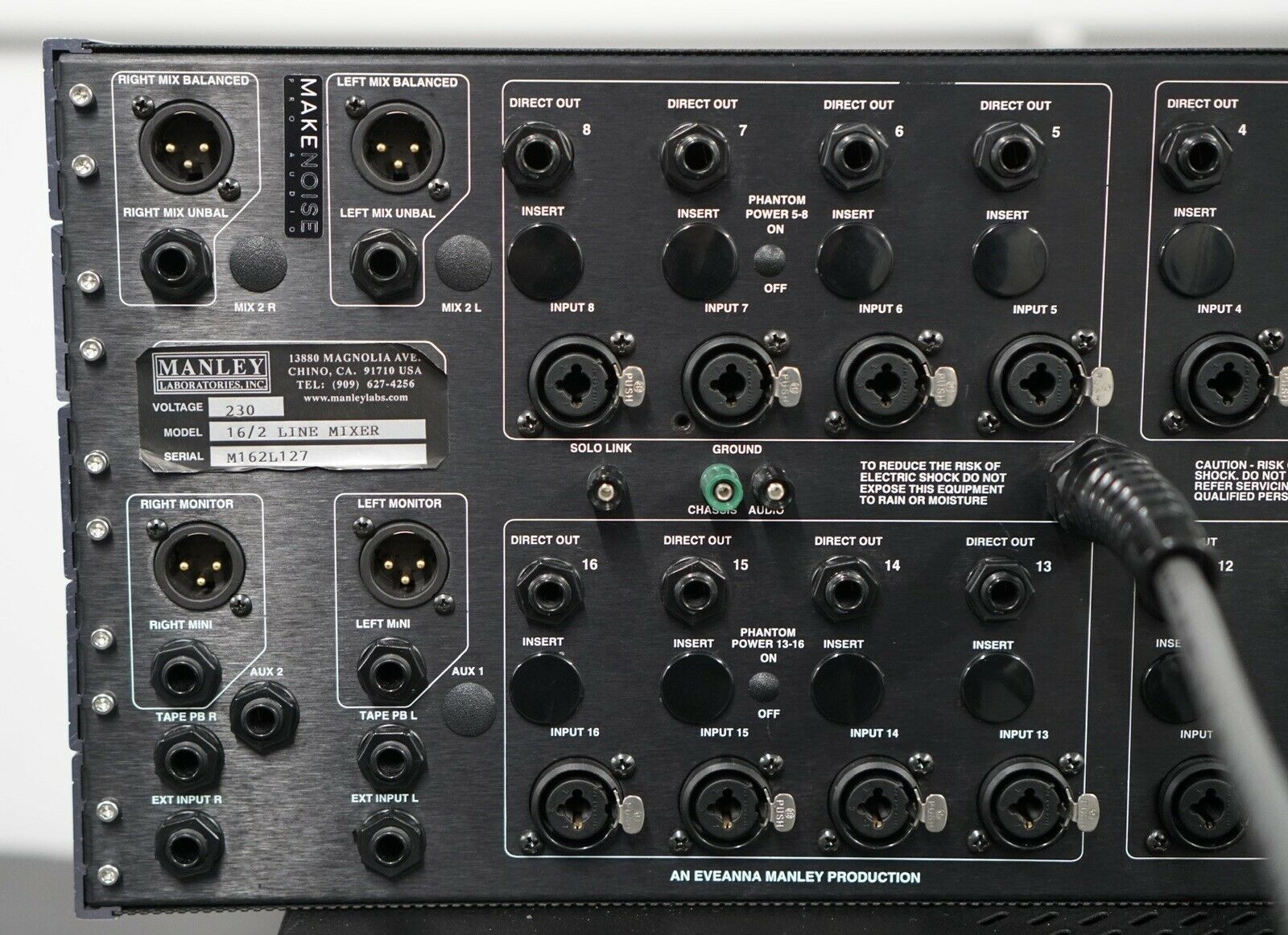 Manley 16x2 Line Mixer