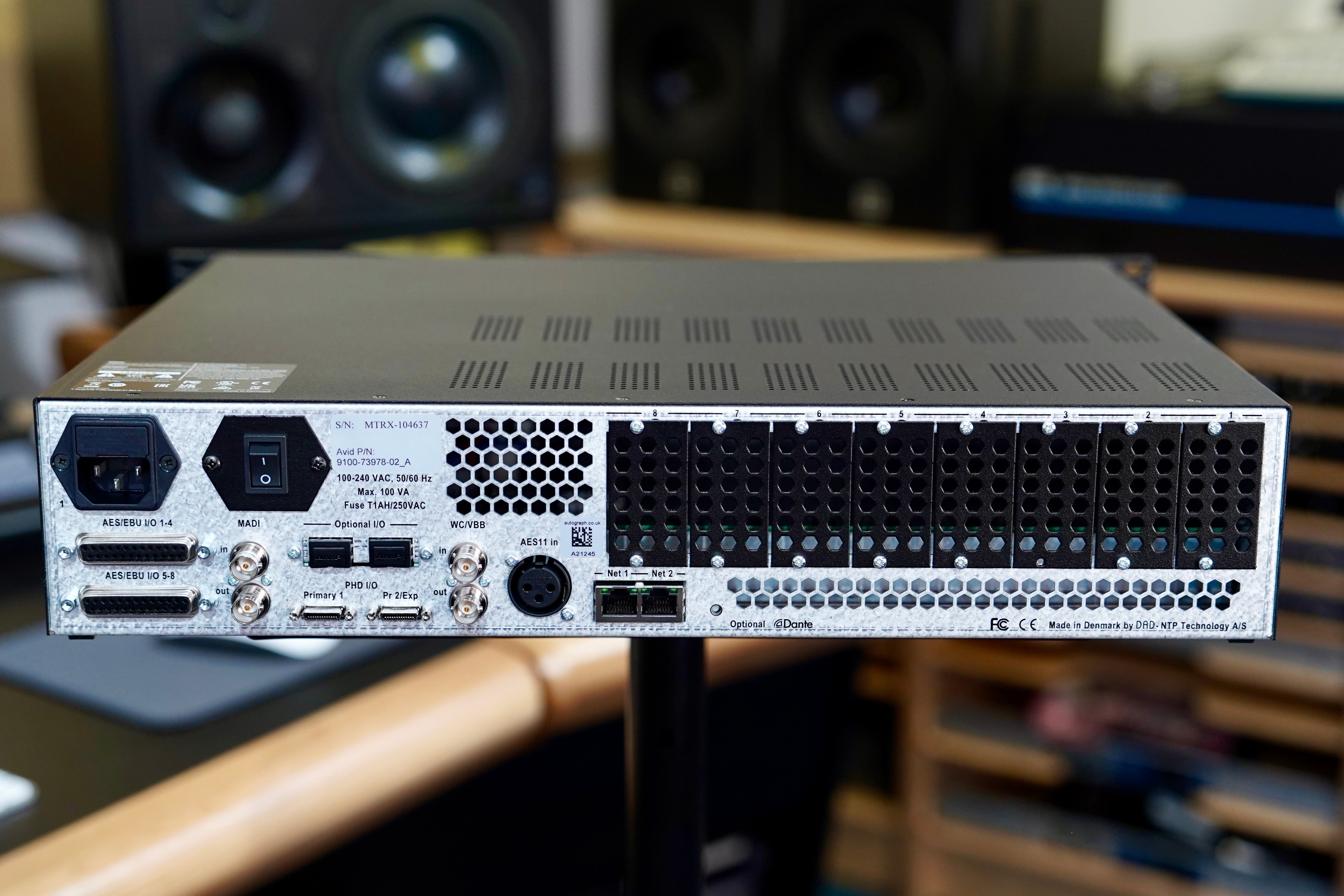 Avid Pro Tools MTRX Base Unit w/ MADI