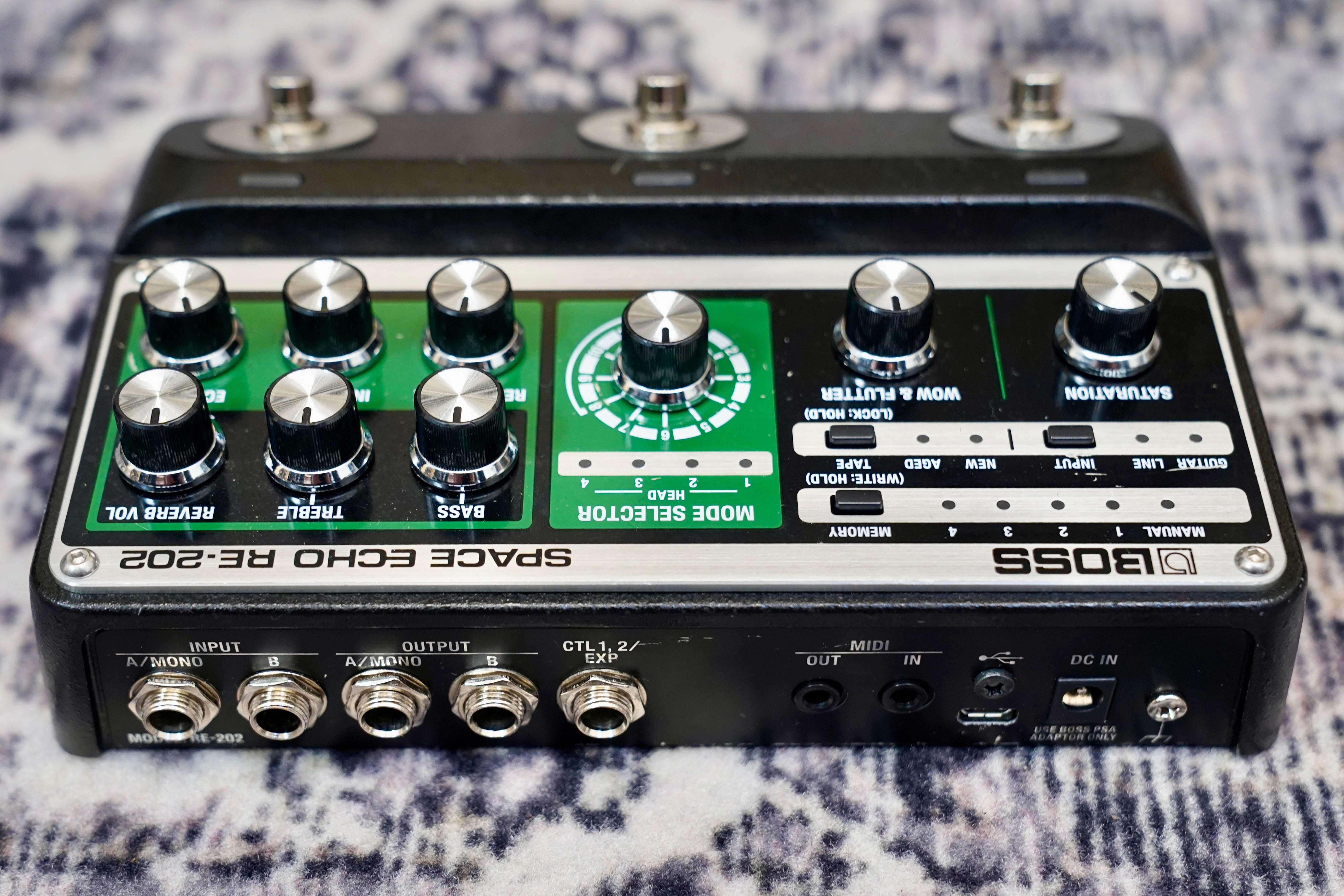 Boss RE-202 Space Echo Pedal
