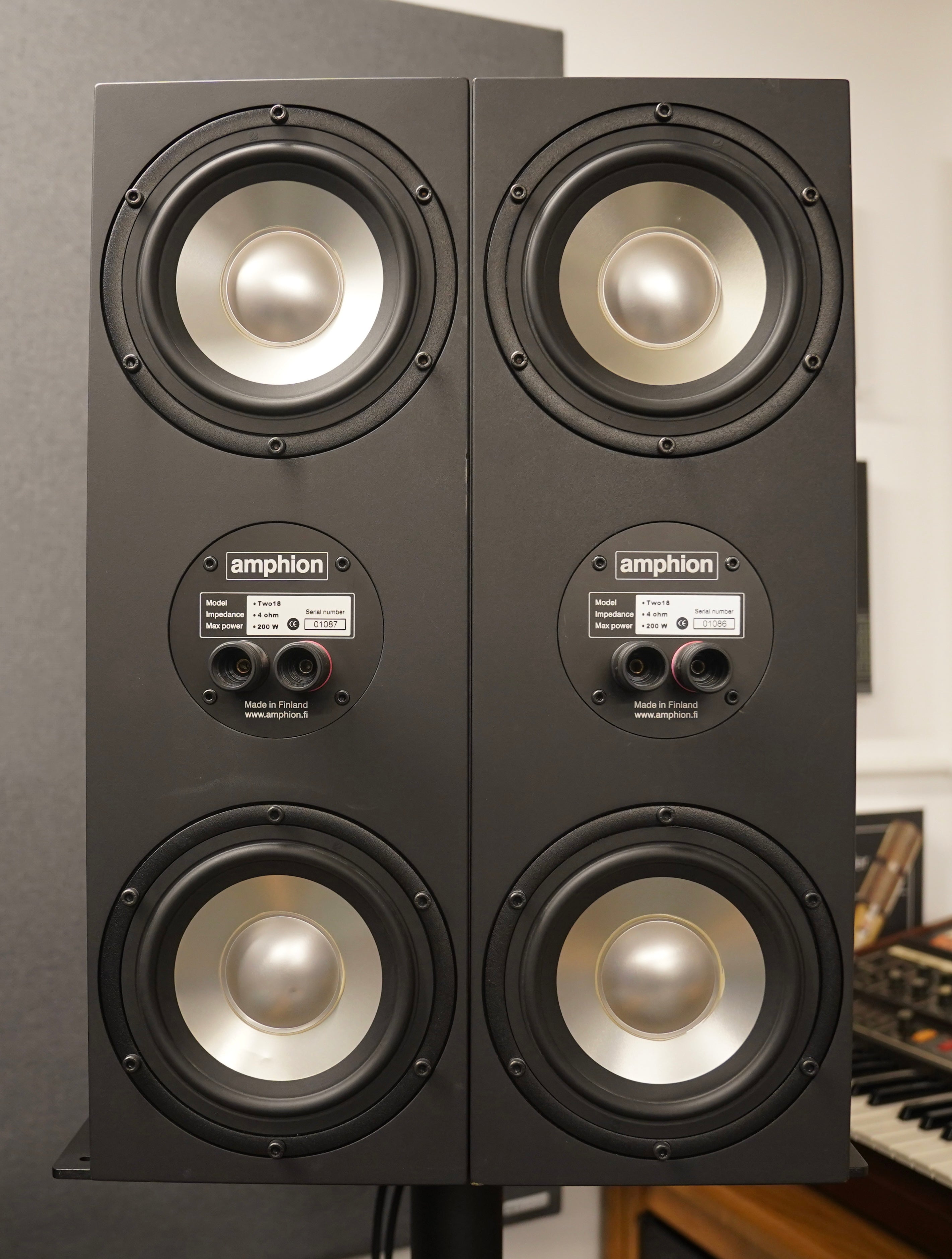 Amphion Two18 (Pair) w/ Amp500