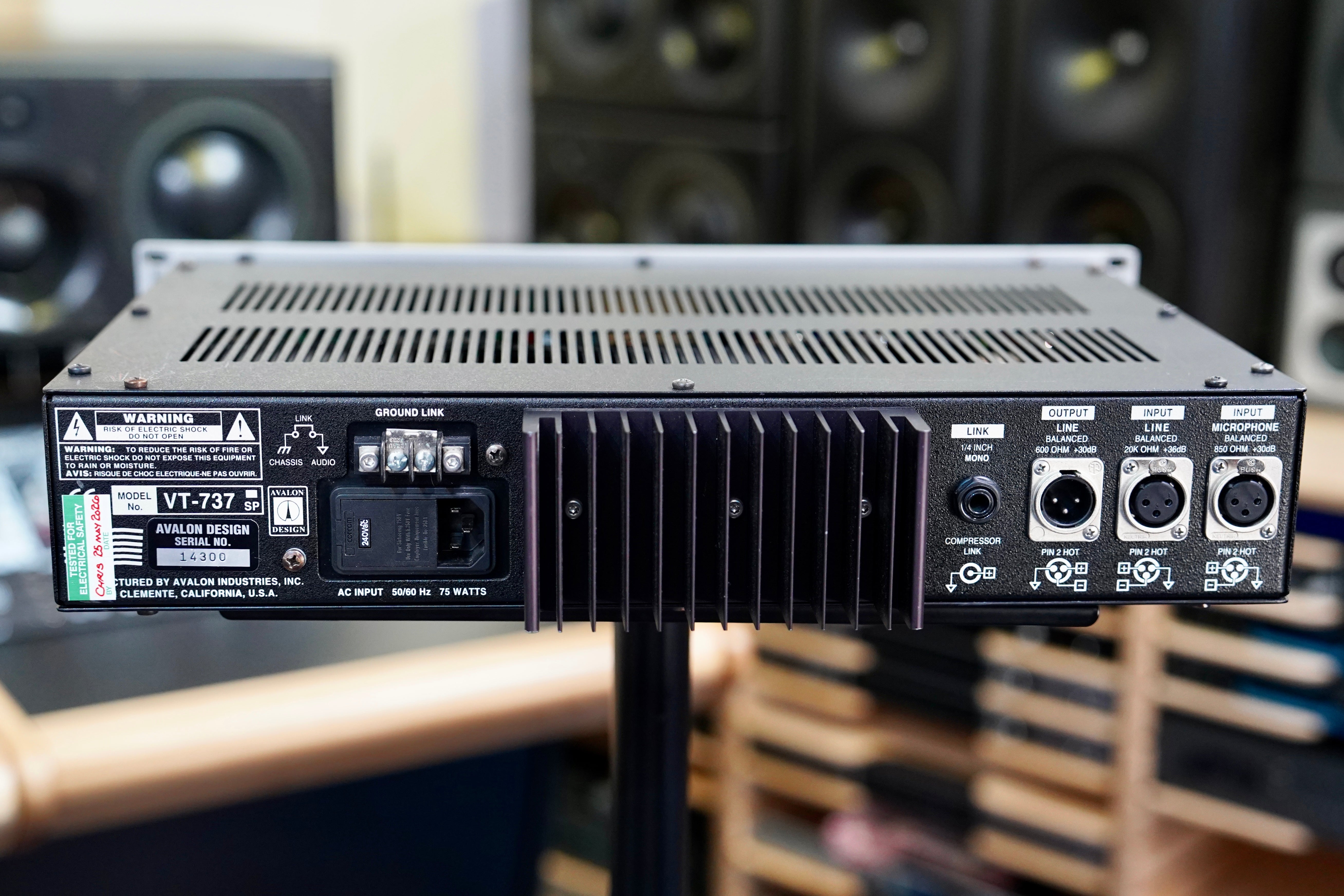 Avalon VT-737sp Tube Channel Strip