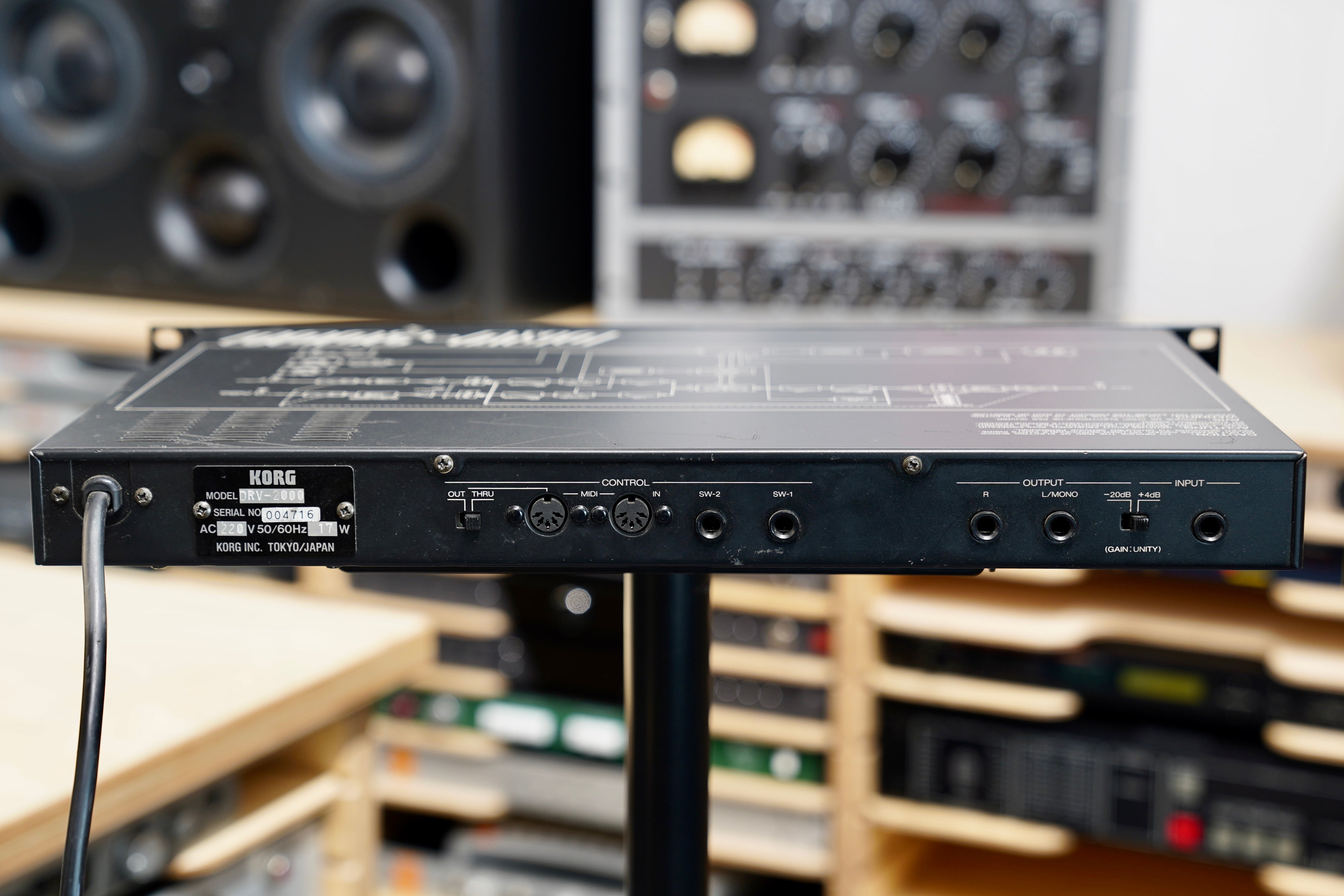 Korg DRV-2000 Digital Reverb – Make Noise Pro Audio