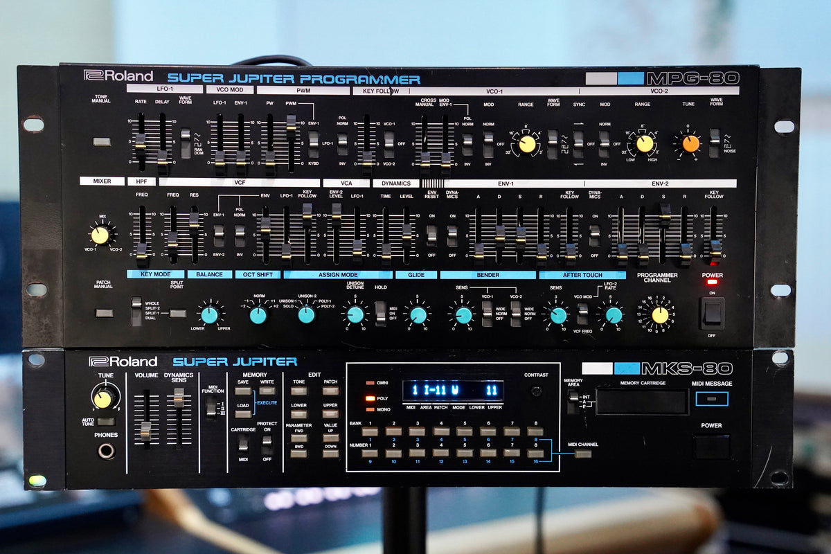 Roland MKS-80 Super Jupiter w/ MPG-80