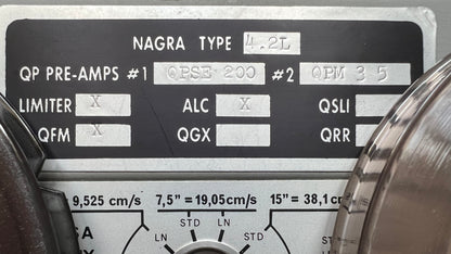 Nagra 4.2 Tape Recorder