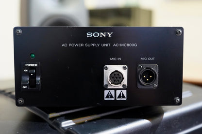 Sony C800G Studio Tube Condenser Microphone