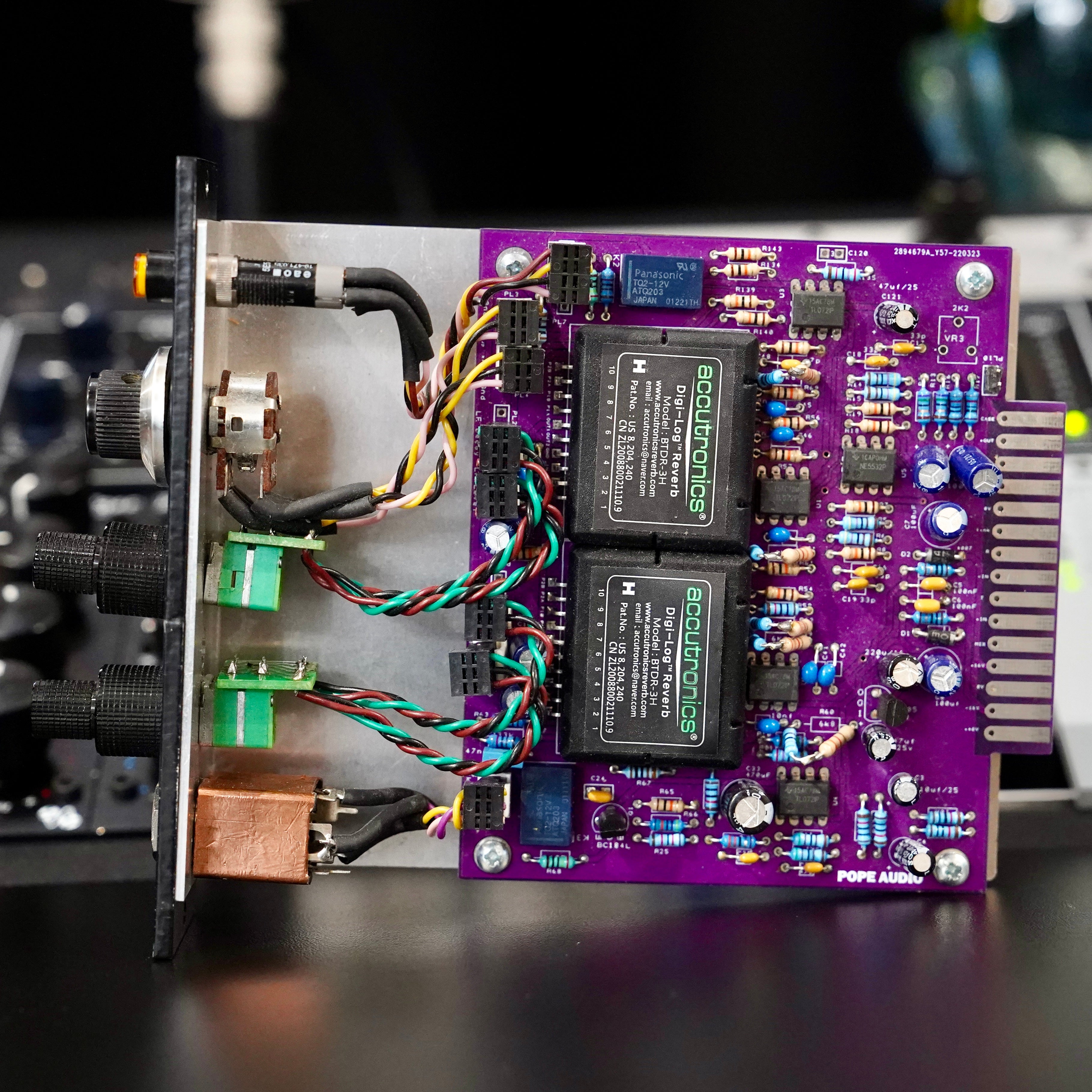 Pope Audio 500 Series Reverb (Prototype)