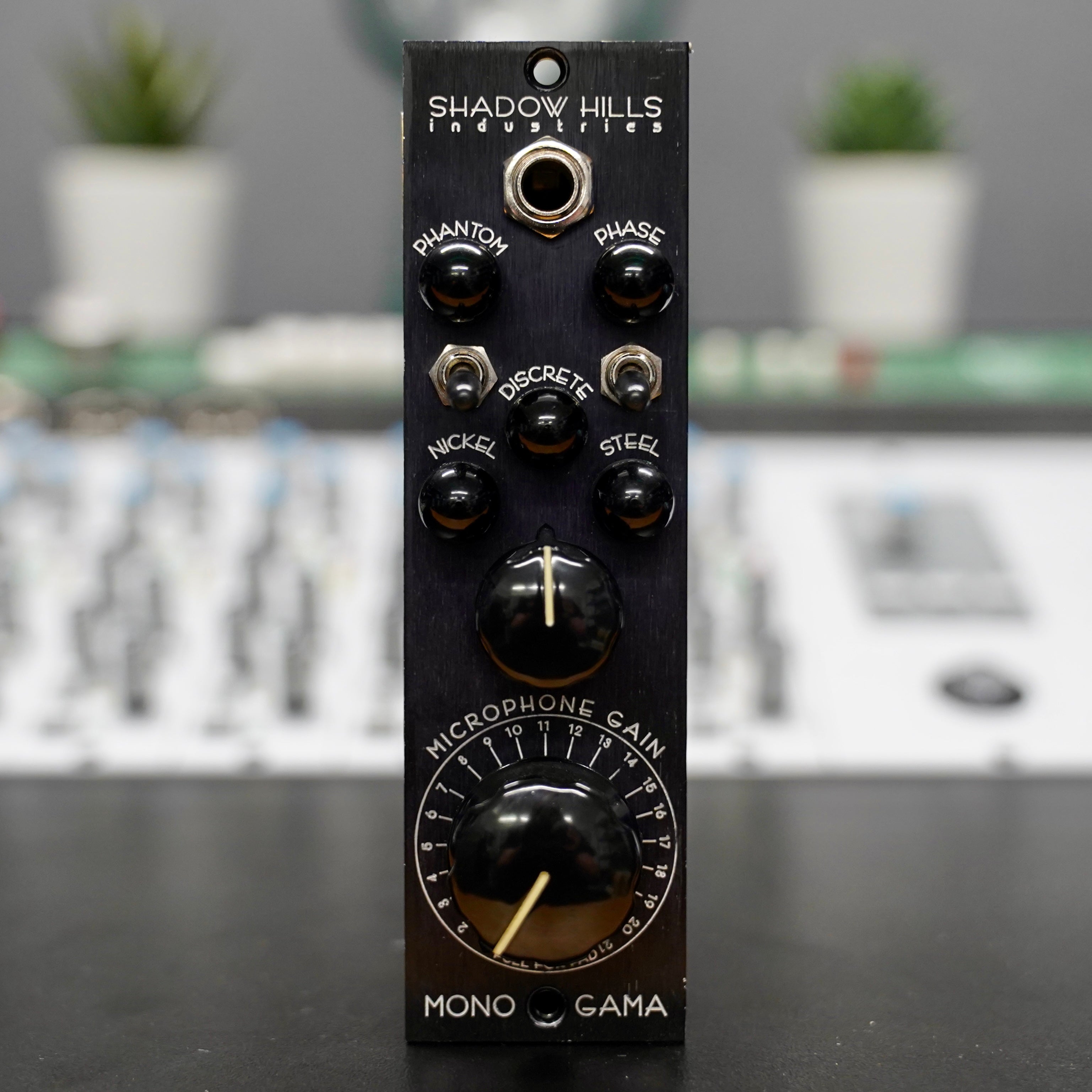 Shadow Hills Mono GAMA アンプ Shadow Hills Industries Mono GAMA 500 Series Microphone