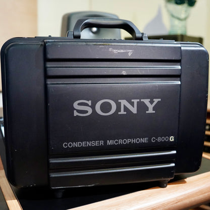 Sony C800G Studio Tube Condenser Microphone