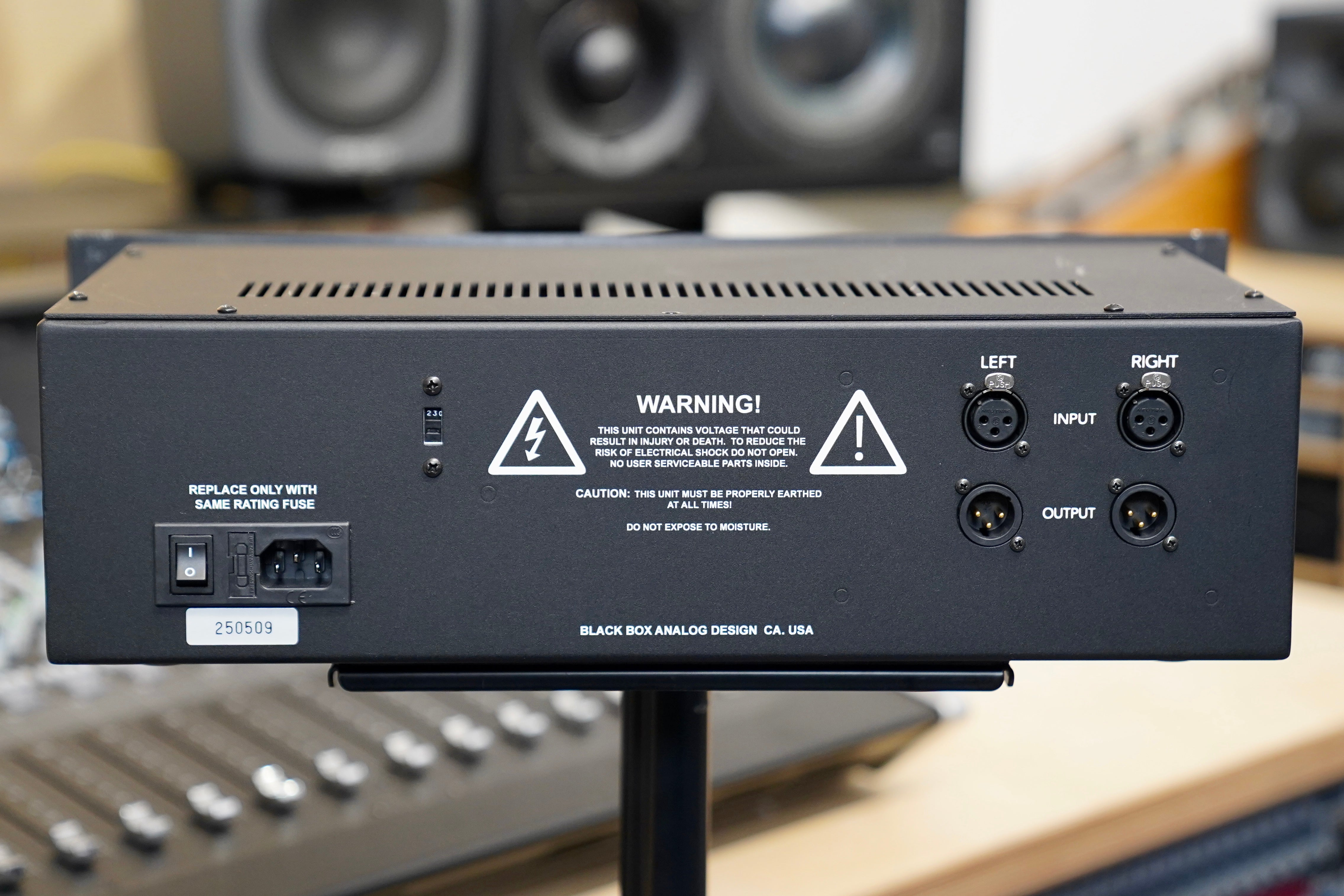 Black Box Analog Design HG-2