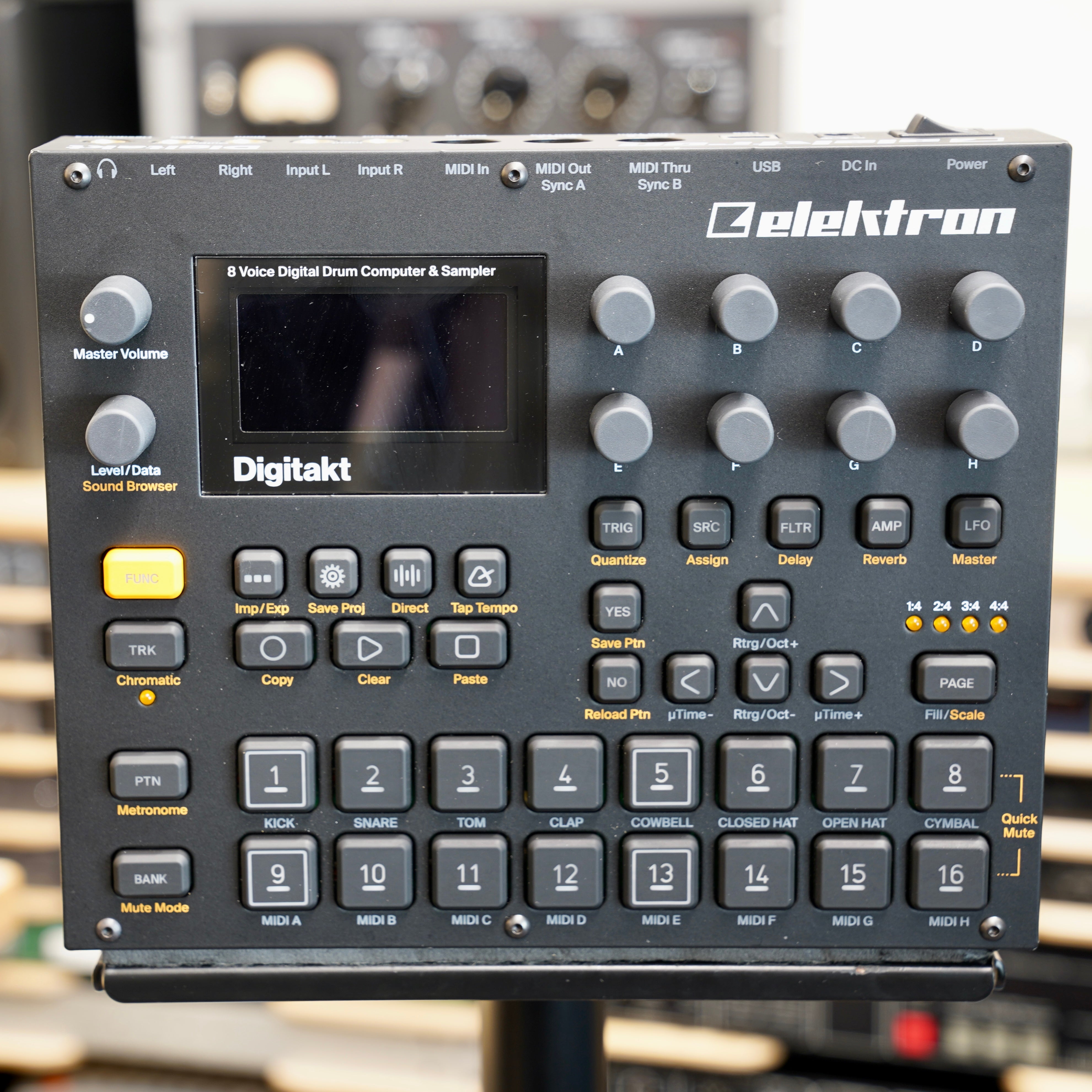 Elektron Digitakt Drum Machine Sampler
