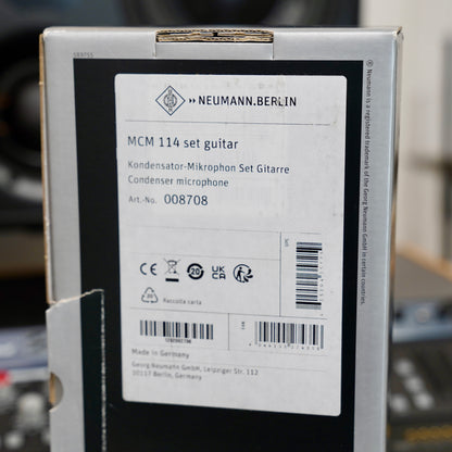 Neumann MCM 114 Guitar Set